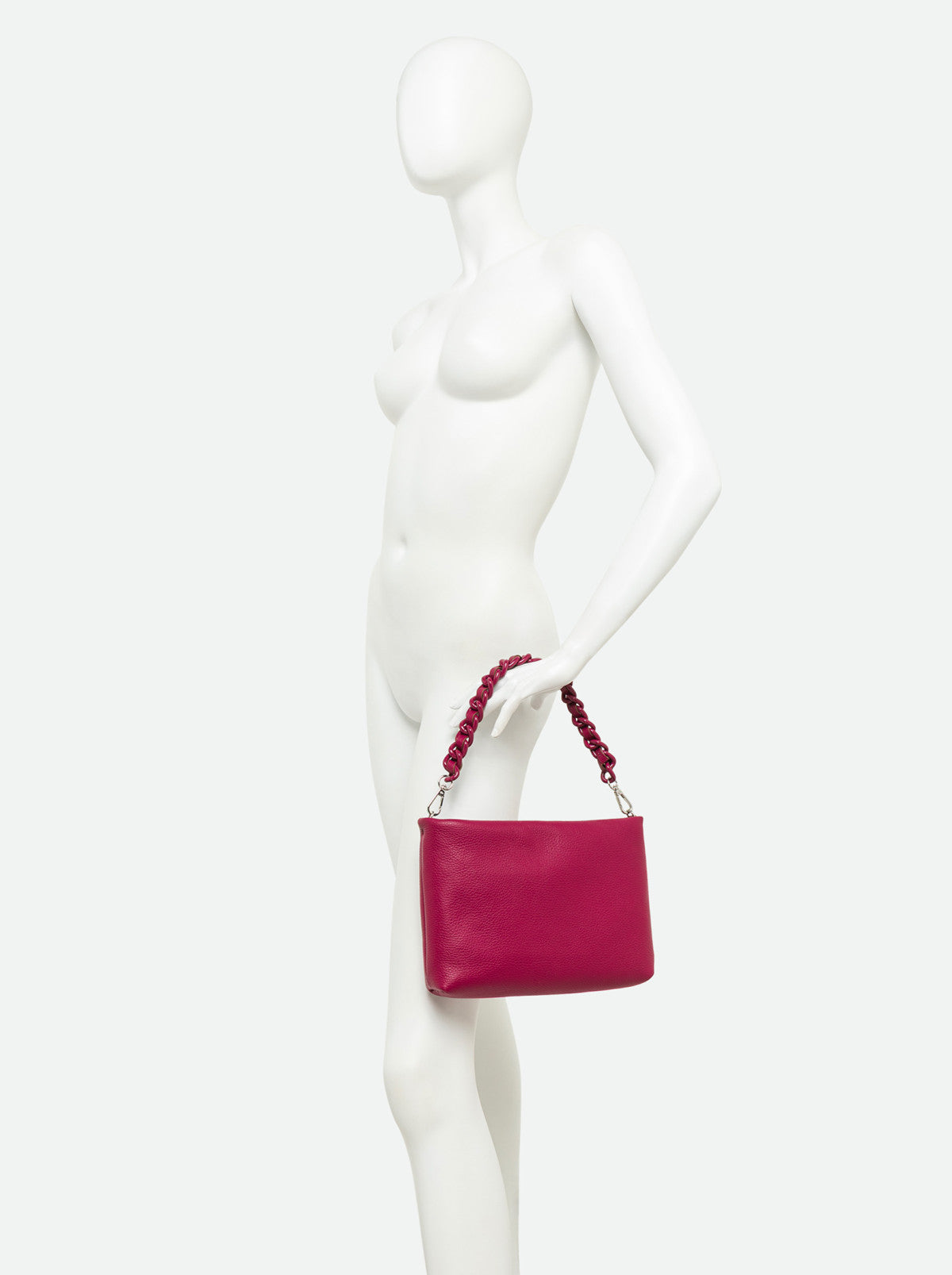 Gianni Chiarini pochette in pelle "Brenda" Fucsia BS8265COMM GRN-EM.14364 DESERT