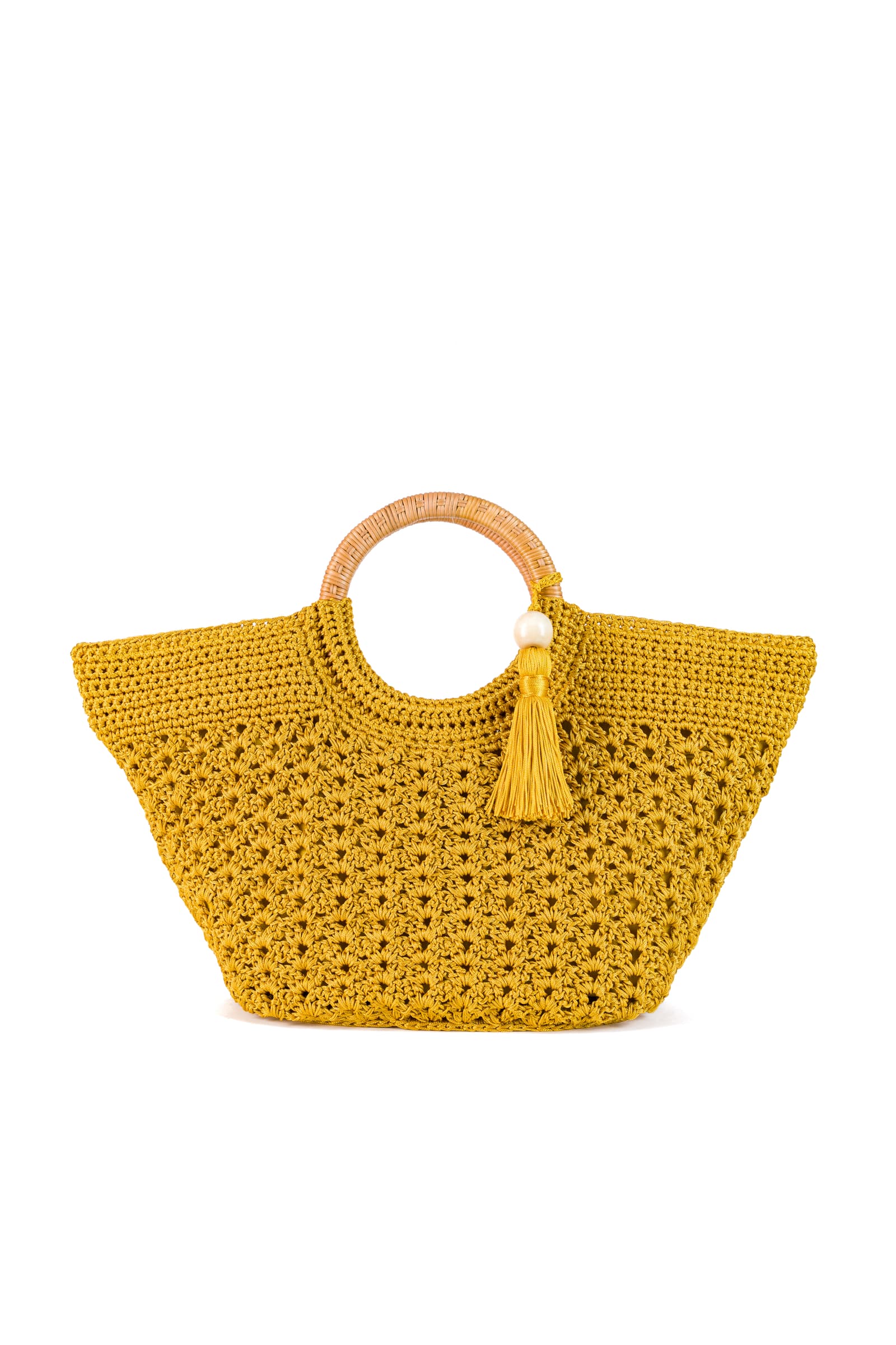 Enrico Versari borsa a mano in tessuto "Fancy" Giallo FANCY NC.PRIMEROSE YELLOW