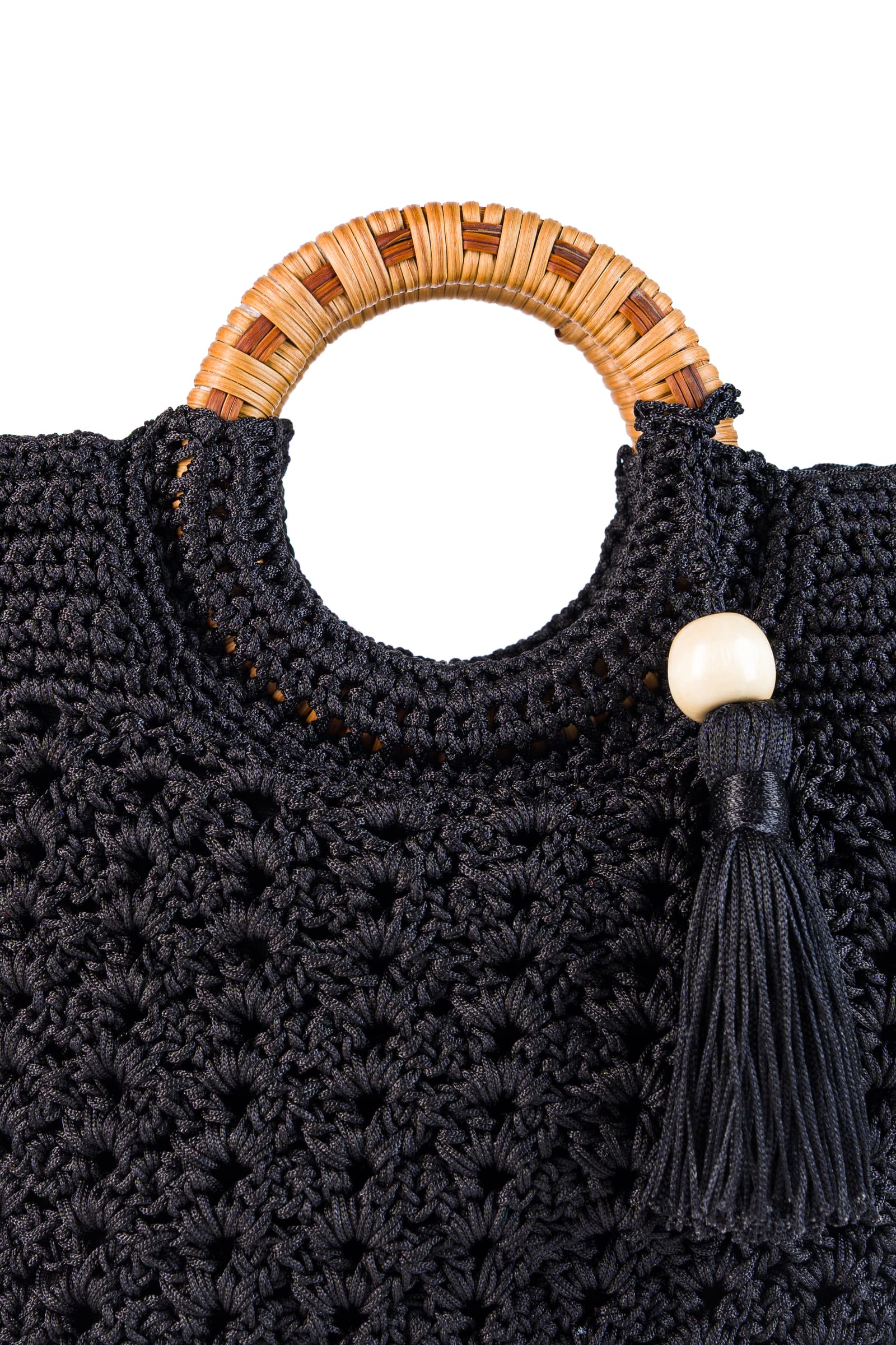 Enrico Versari borsa a mano in tessuto "Fancy" Nero FANCY NC.BLACK