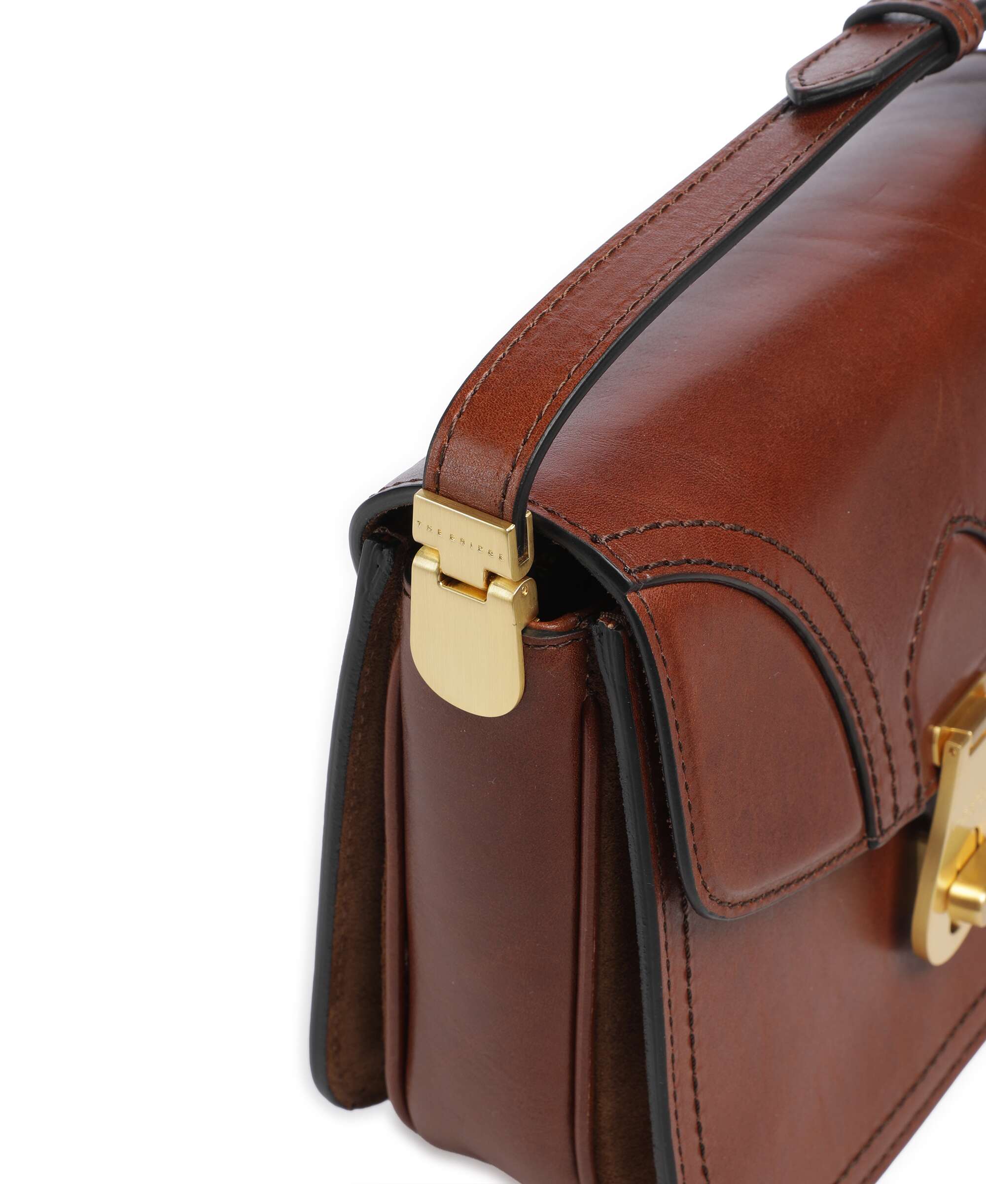 The Bridge borsa a tracolla in pelle "Mia" Marrone 04341601.14