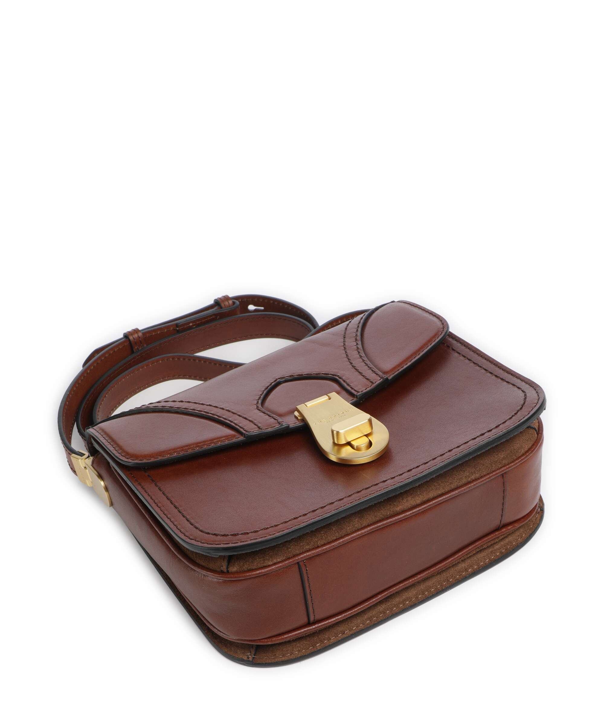 The Bridge borsa a tracolla in pelle "Mia" Marrone 04341601.14