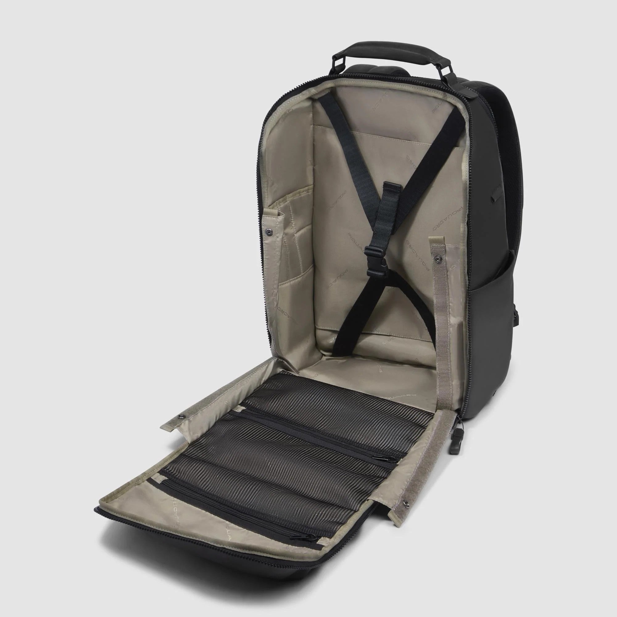 Piquadro zaino in pelle "Harper" Nero CA6645AP.N