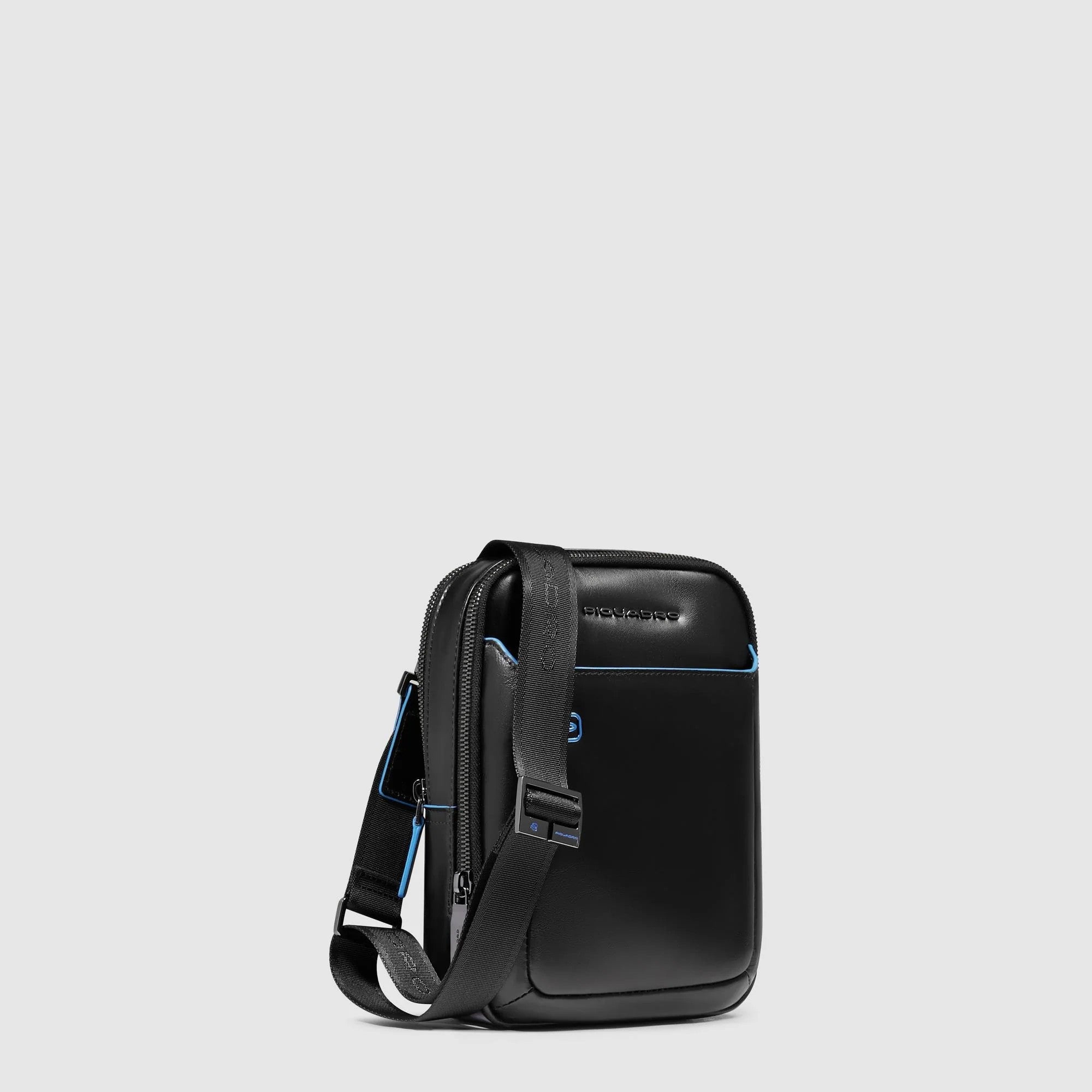 Piquadro borsello in pelle "Blue Square" Nero CA6811B2.N