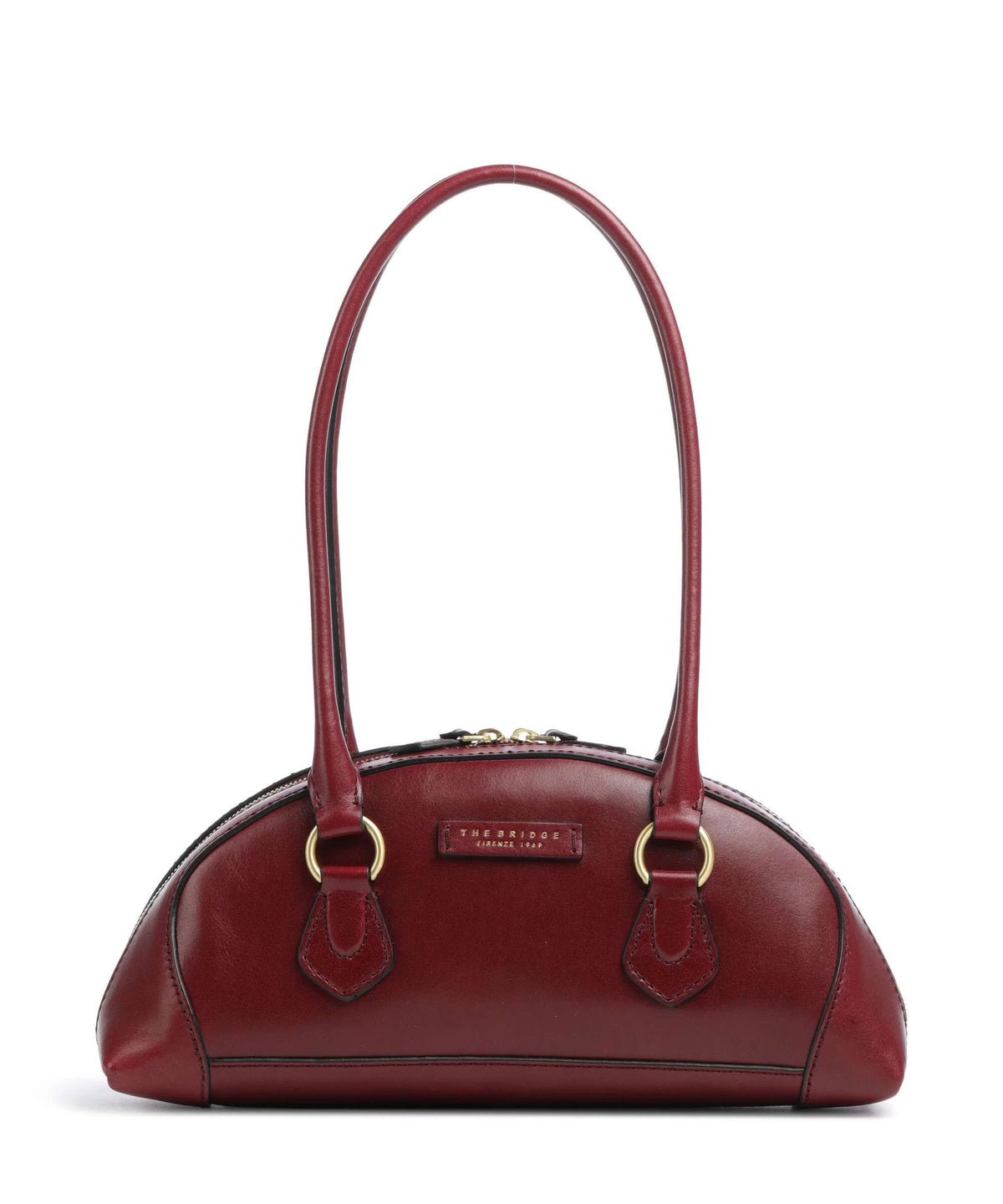 The Bridge borsa a spalla in pelle "Magda" Bordeaux 04332601.01A BAROLO