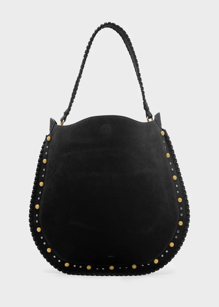 Nalì borsa a spalla in ecopelle "Altea" Nero ARBS0053.NERO