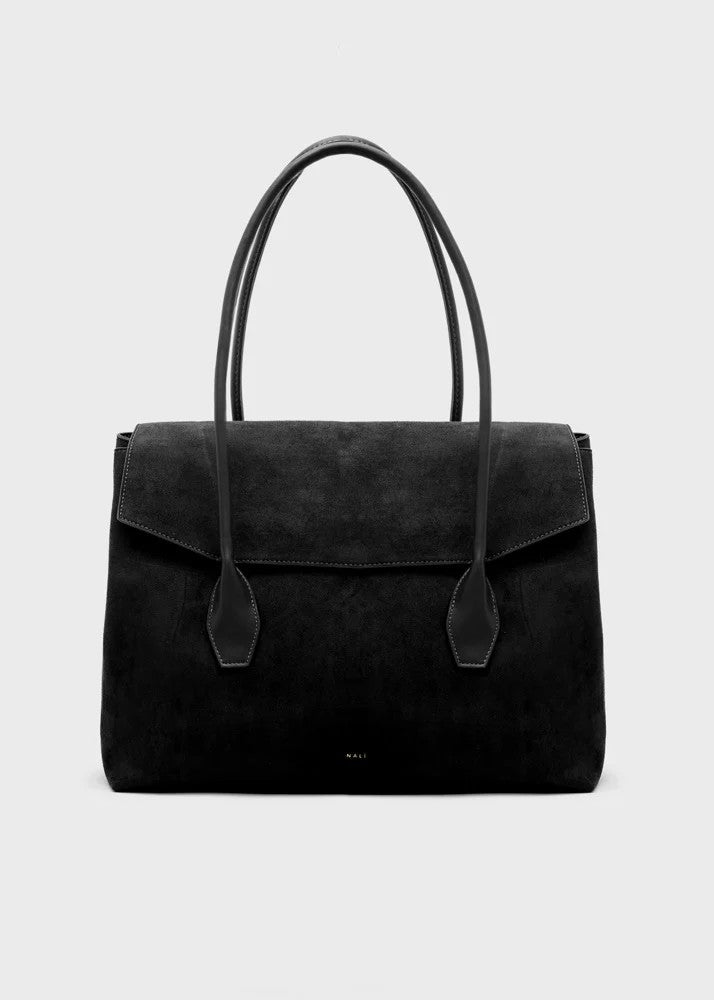 Nalì borsa a spalla in ecopelle "Jeanne" Nero ARBS0062.NERO