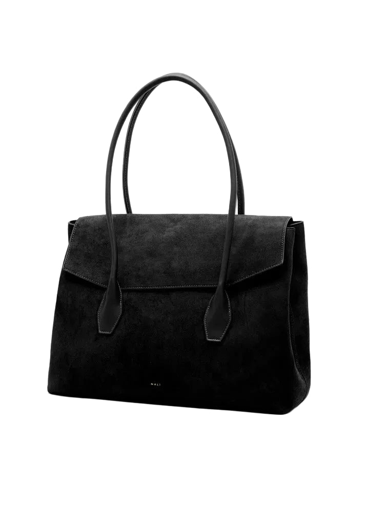 Nalì borsa a spalla in ecopelle "Jeanne" Nero ARBS0062.NERO