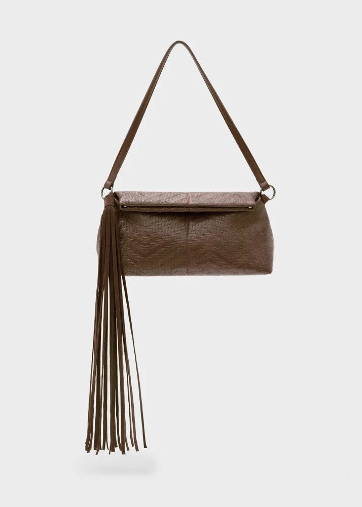 Nalì borsa a spalla in ecopelle "Muse" Marrone ARBS0086.MARRONE