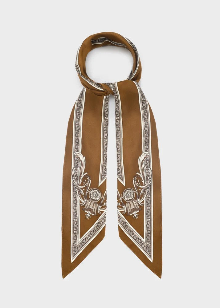 Nalì foulard in sintetico "Triangolo" Bronzo BOSC0211.SENAPE
