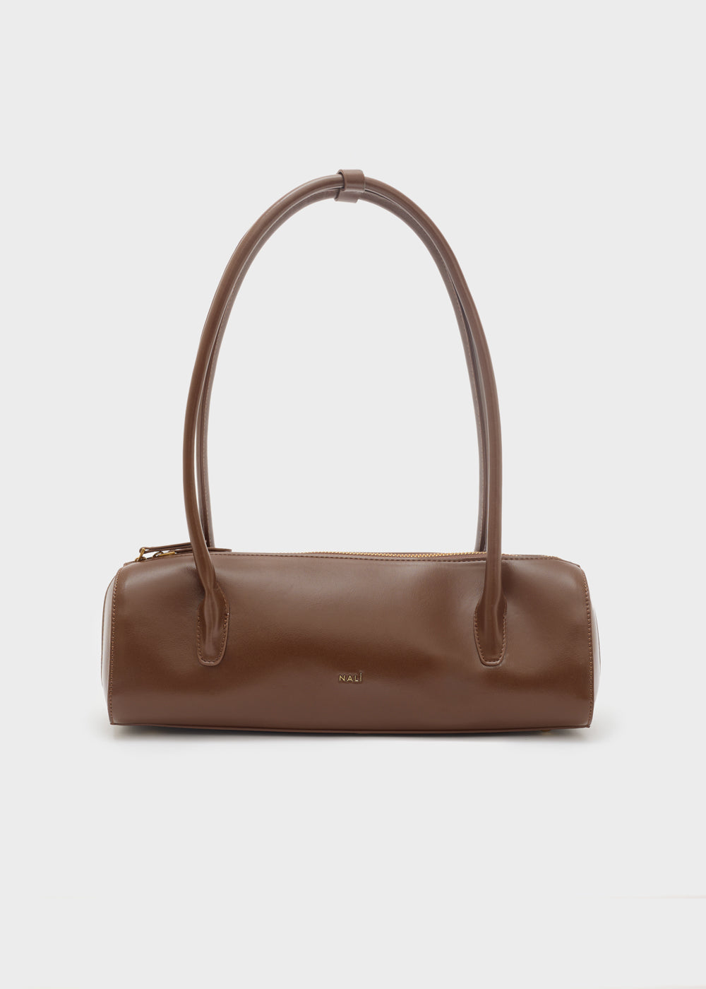 Nalì borsa a spalla in ecopelle "Billie" Marrone MCBS0001.MARRONE
