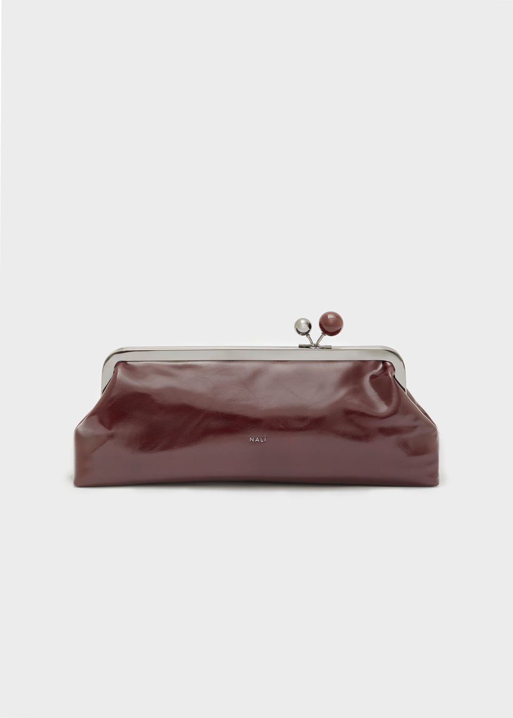 Nalì pochette in ecopelle "Zendaya" Bordeaux MCPC0001.BORDEAUX