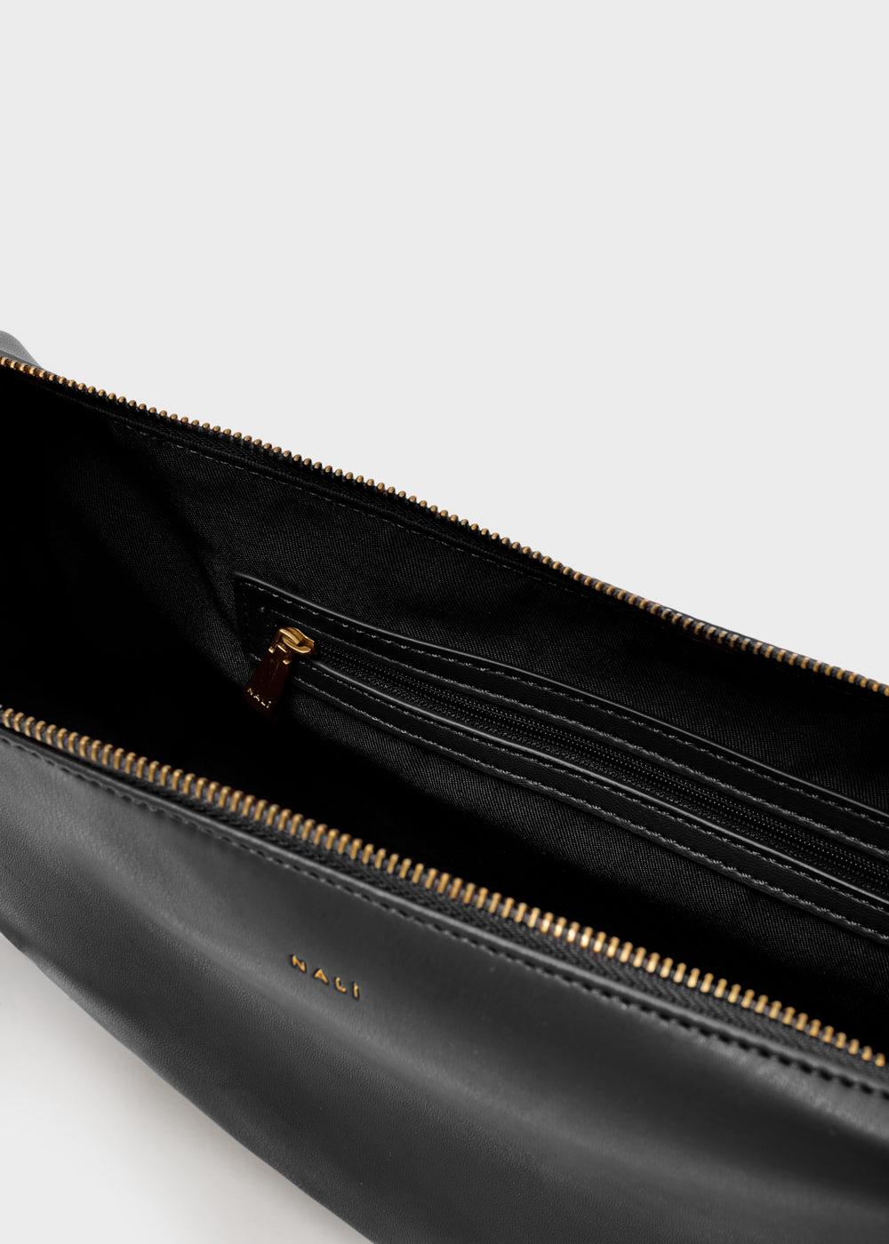 Nalì borsa a spalla in ecopelle "Hailey" Nero MHBS0092.NERO