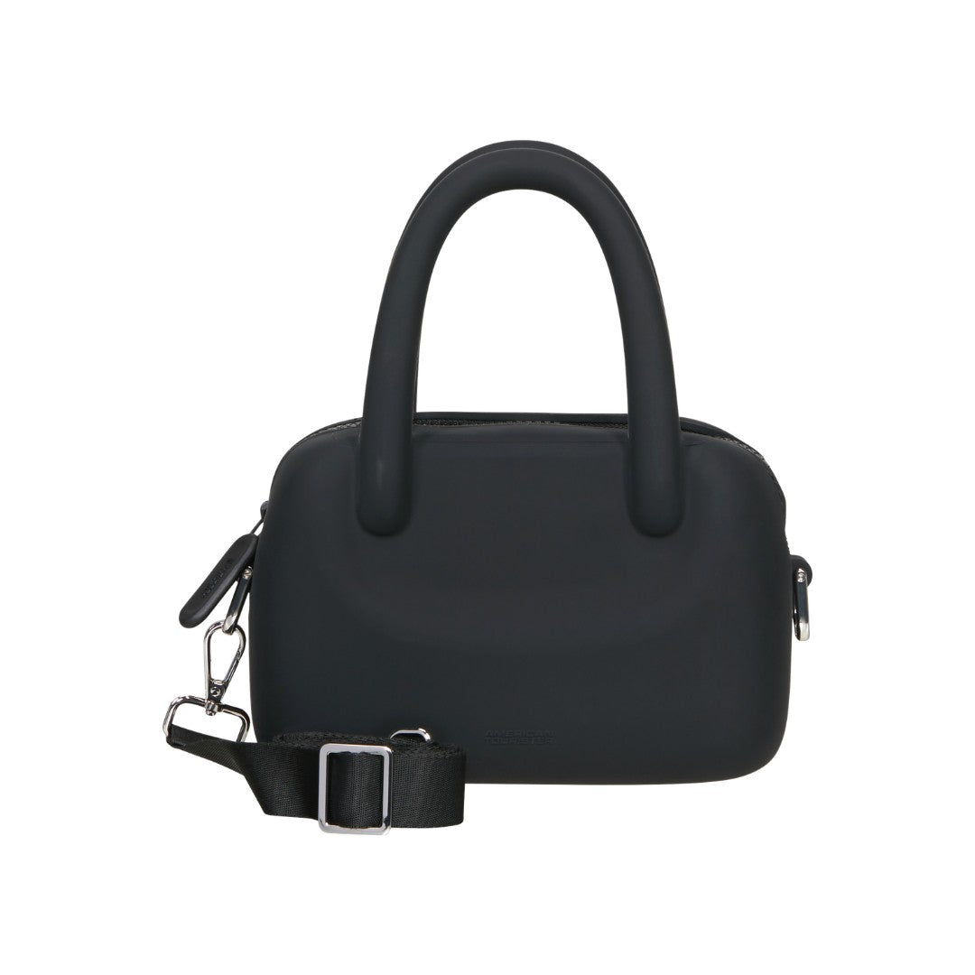 American Tourister mini bag in gomma "Jellypop" Nero 162201.1041 BLACK