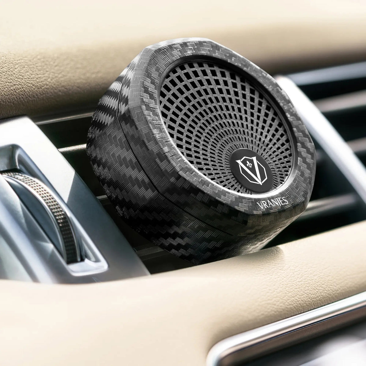 Vranjes diffusore profumatore d'auto "Collezione" Nero Diffusore Carparfum.CARBONIO