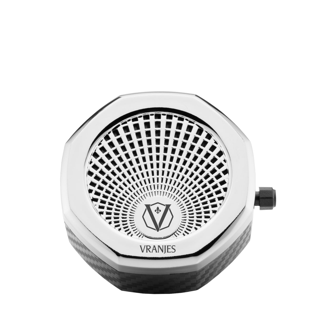 Vranjes diffusore profumatore d'auto "Collezione" Argento Diffusore Carparfum.CROMO