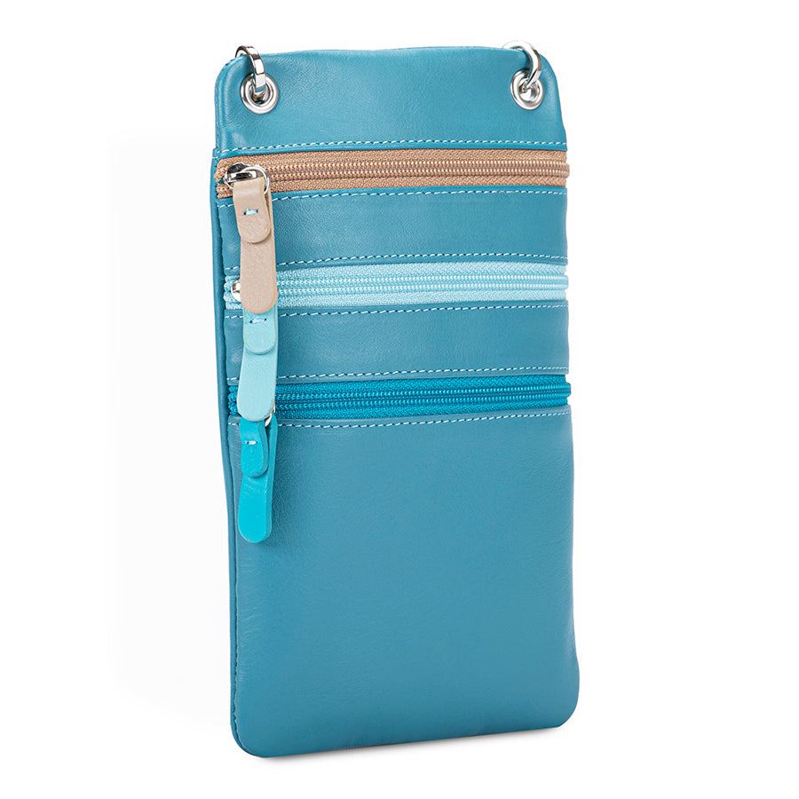 Mywalit porta documenti da collo in pelle "Classic" Multicolor 5001.186 SARDINIA