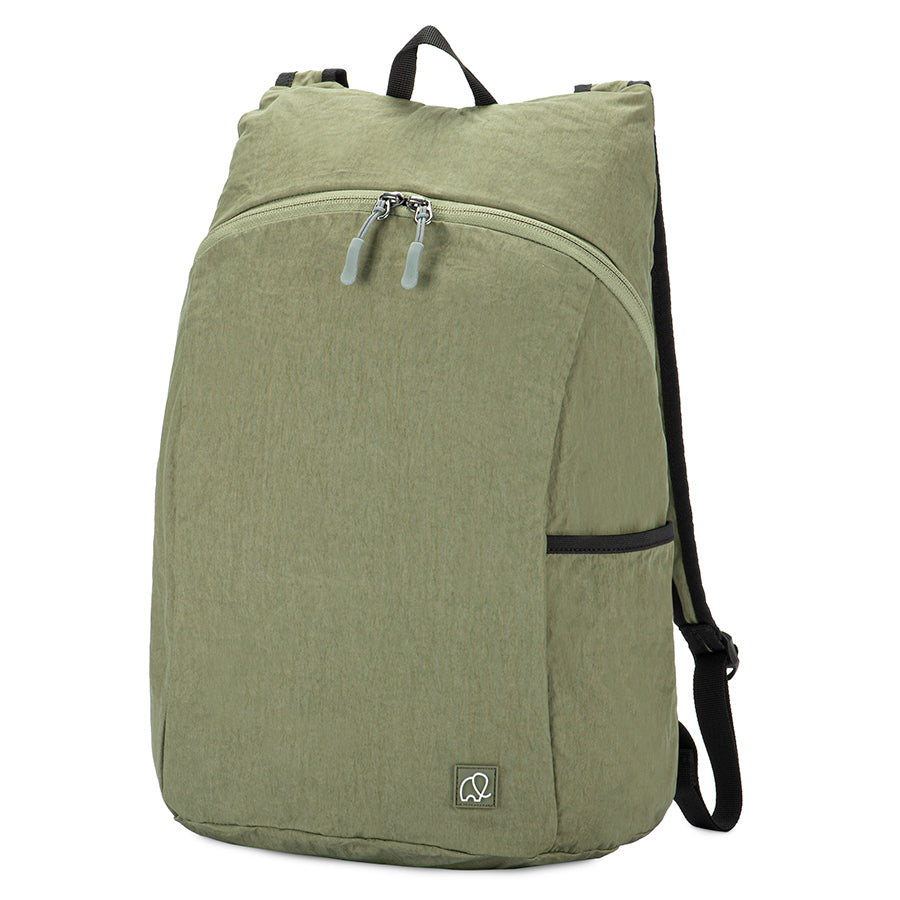 Mywalit zaino + shopper in tessuto "Lifestyle" Verde 5517.132 KHAKI