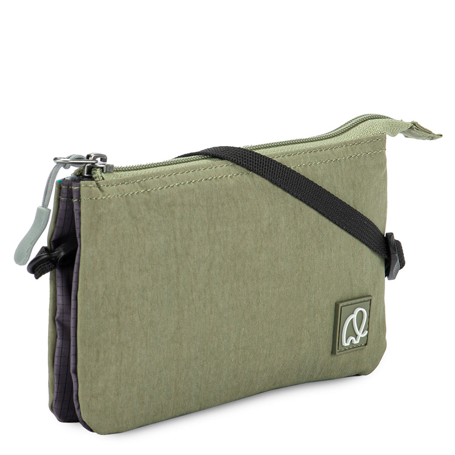 Mywalit borsa a tracolla in tessuto "Mylite" Verde 5519.132 KHAKI
