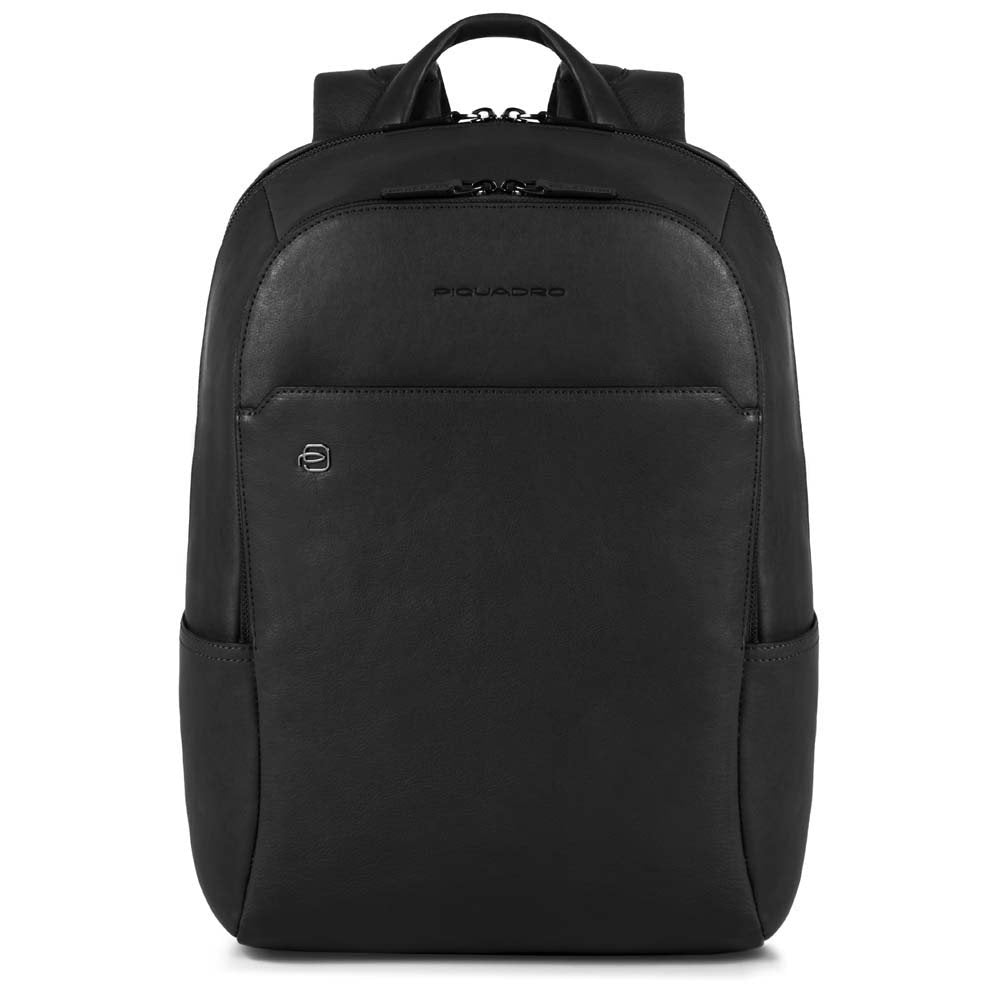 Piquadro zaino in pelle "Black Square" Nero CA3214B3.N