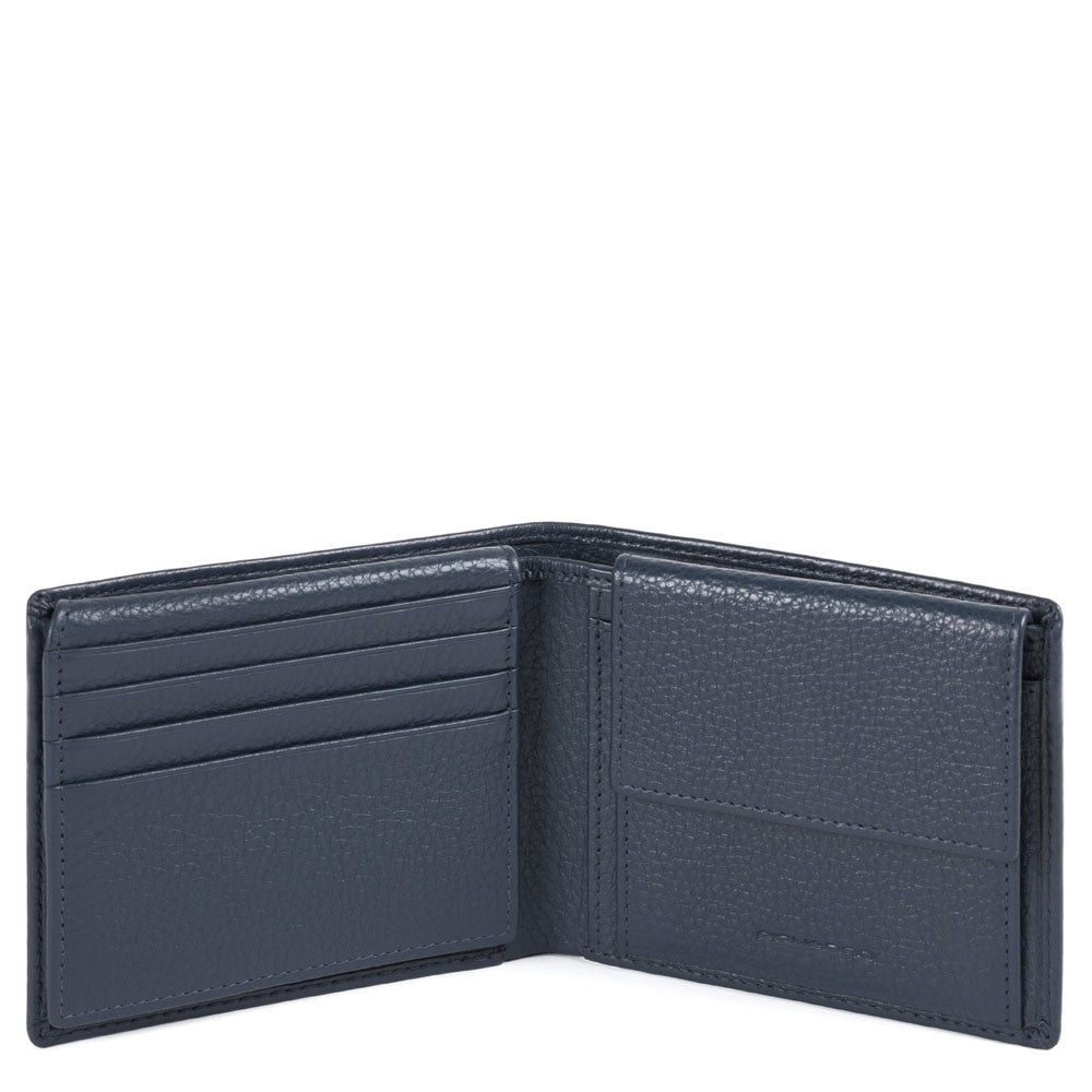 Piquadro portafogli in pelle "MOSR - Modus Special" Blu PU4518MOSR.BLU