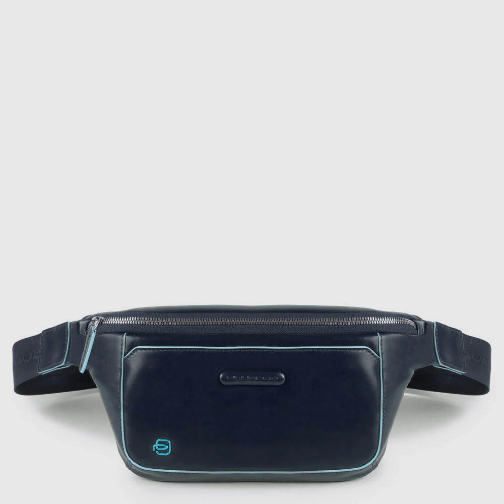 Piquadro marsupio in pelle "Blue Square" CA2174B2.BLU2
