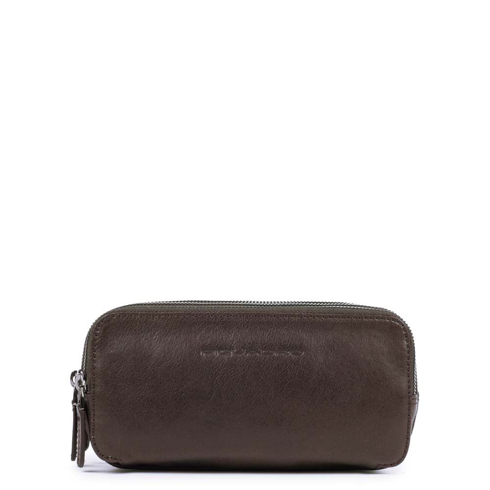 Piquadro pochette in pelle "B3 - Black Square" Marrone AC2141B3.TM