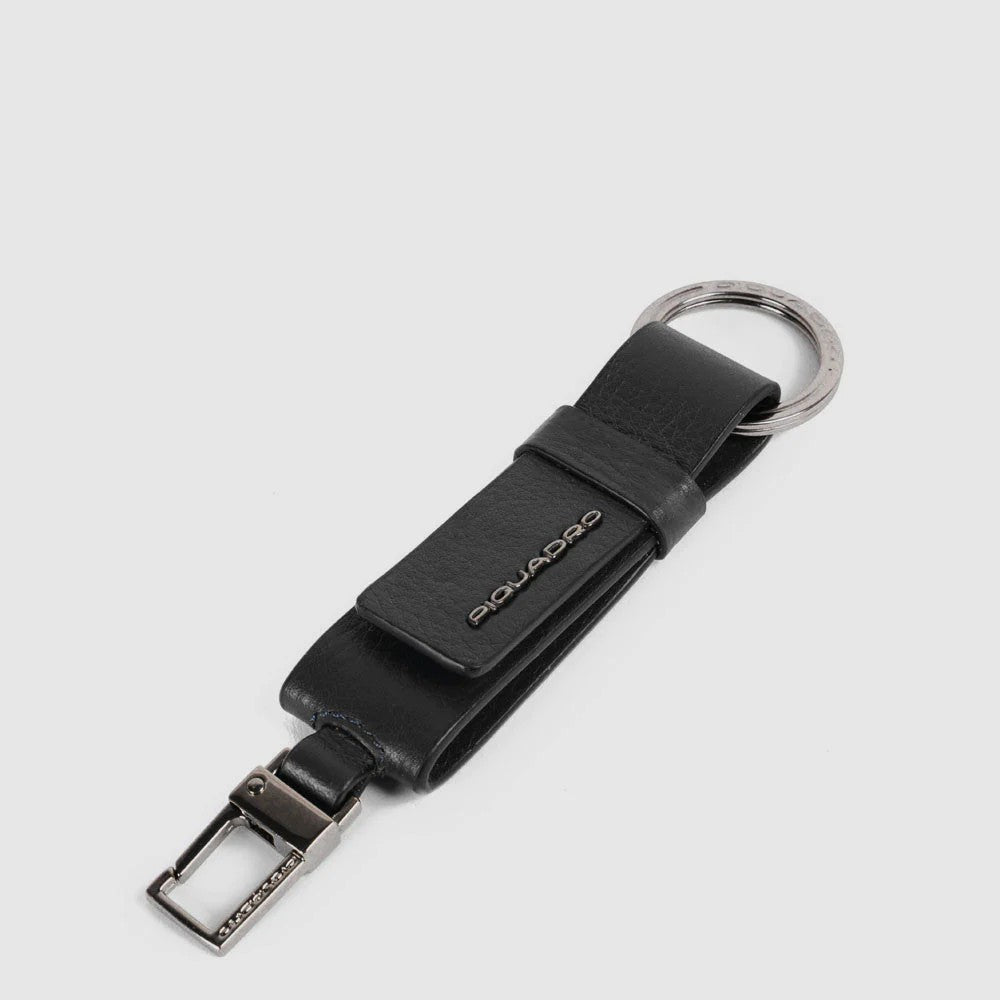 Piquadro portachiavi in pelle "Modus Special" Nero PC3751MOS.N