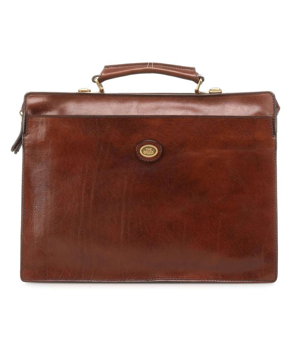 The Bridge borsa cartella da lavoro in pelle "Story" Marrone 06434901.14