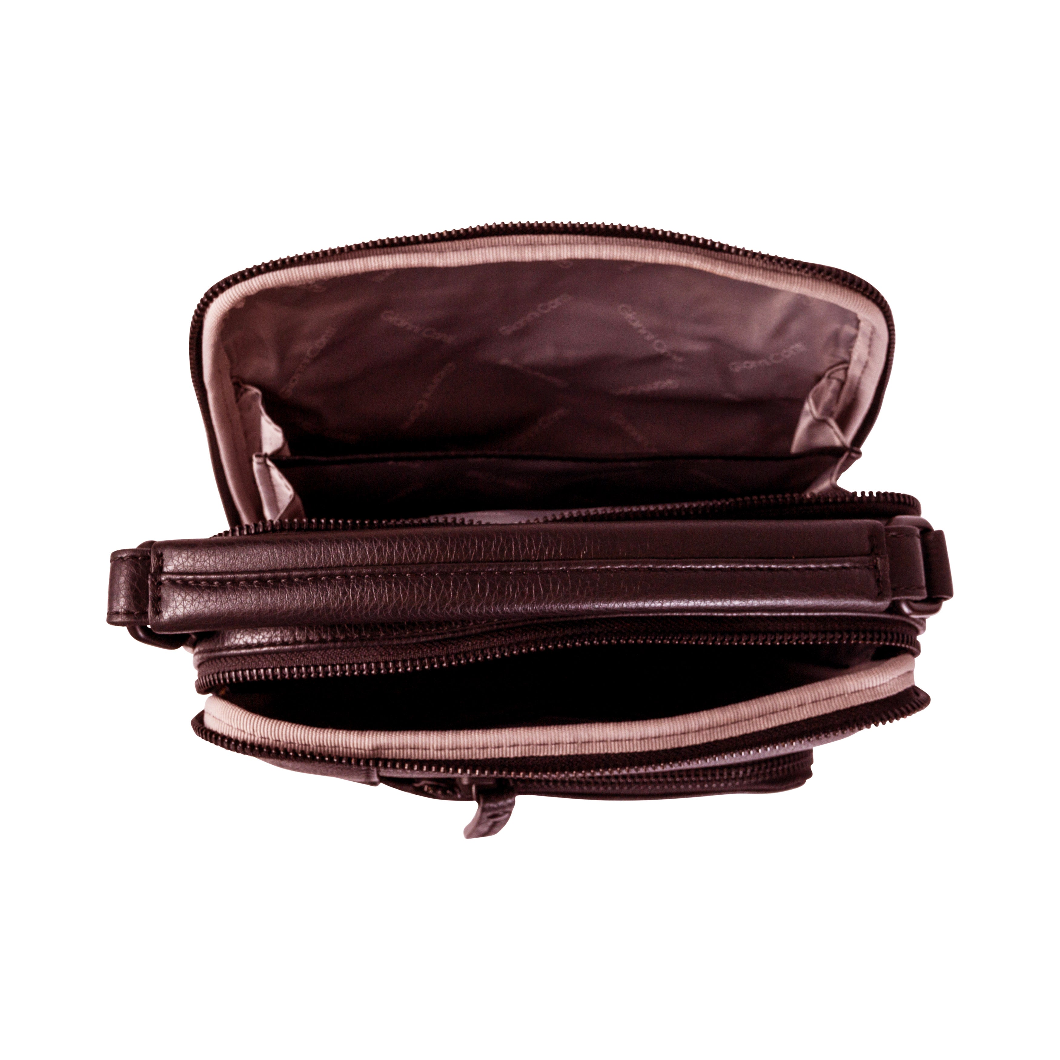 Gianni Conti borsello in pelle "Casual" Marrone 1812281.28