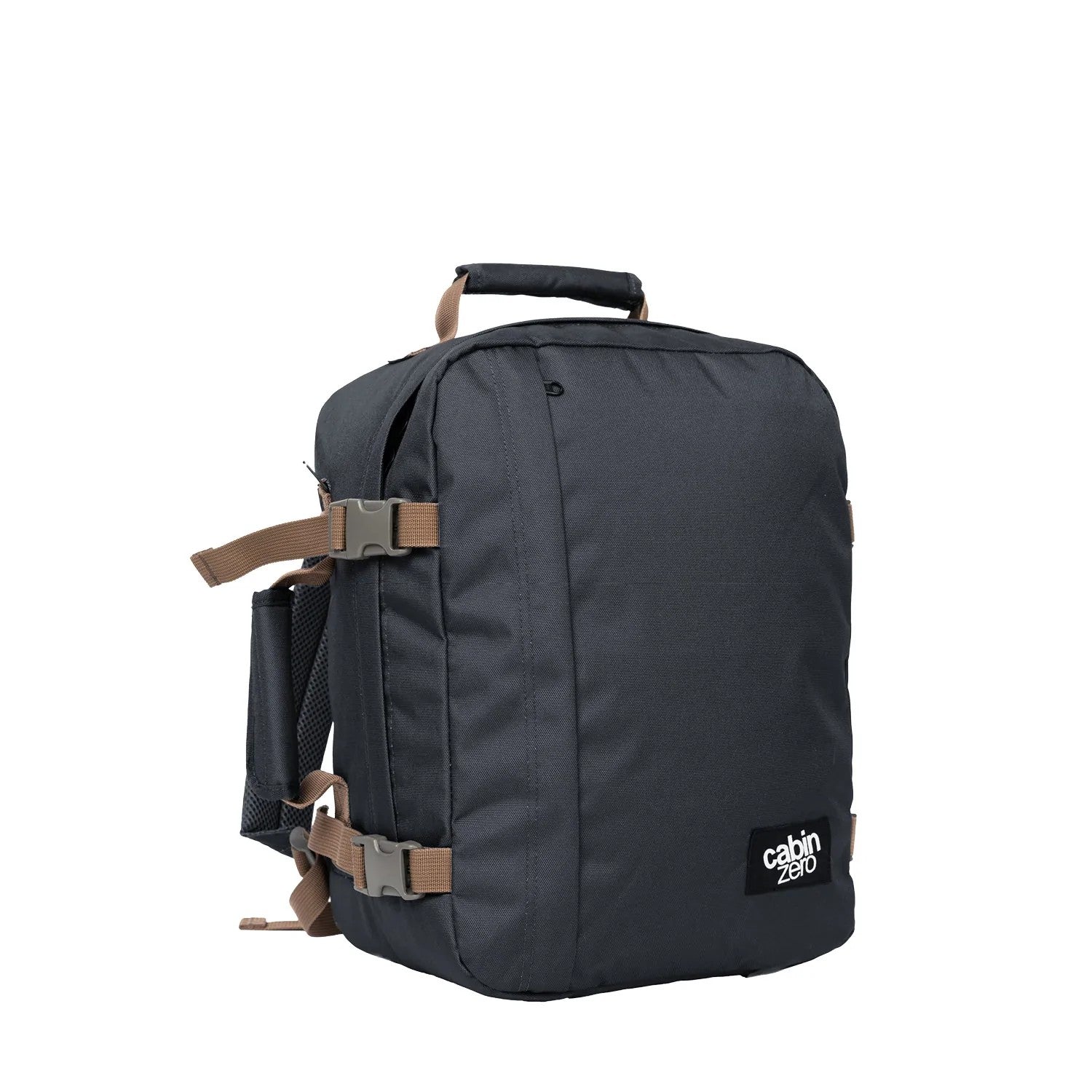 Cabin Zero zaino 28L da viaggio in tessuto "Classic" Verde CZ08.1801 BLACK SAND