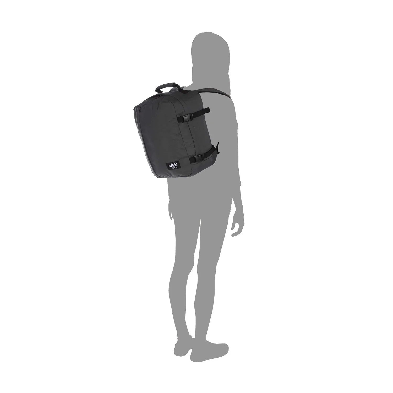 Cabin Zero zaino 28L da viaggio in tessuto "Classic" Grigio CZ08.1203 ORIGINAL GREY