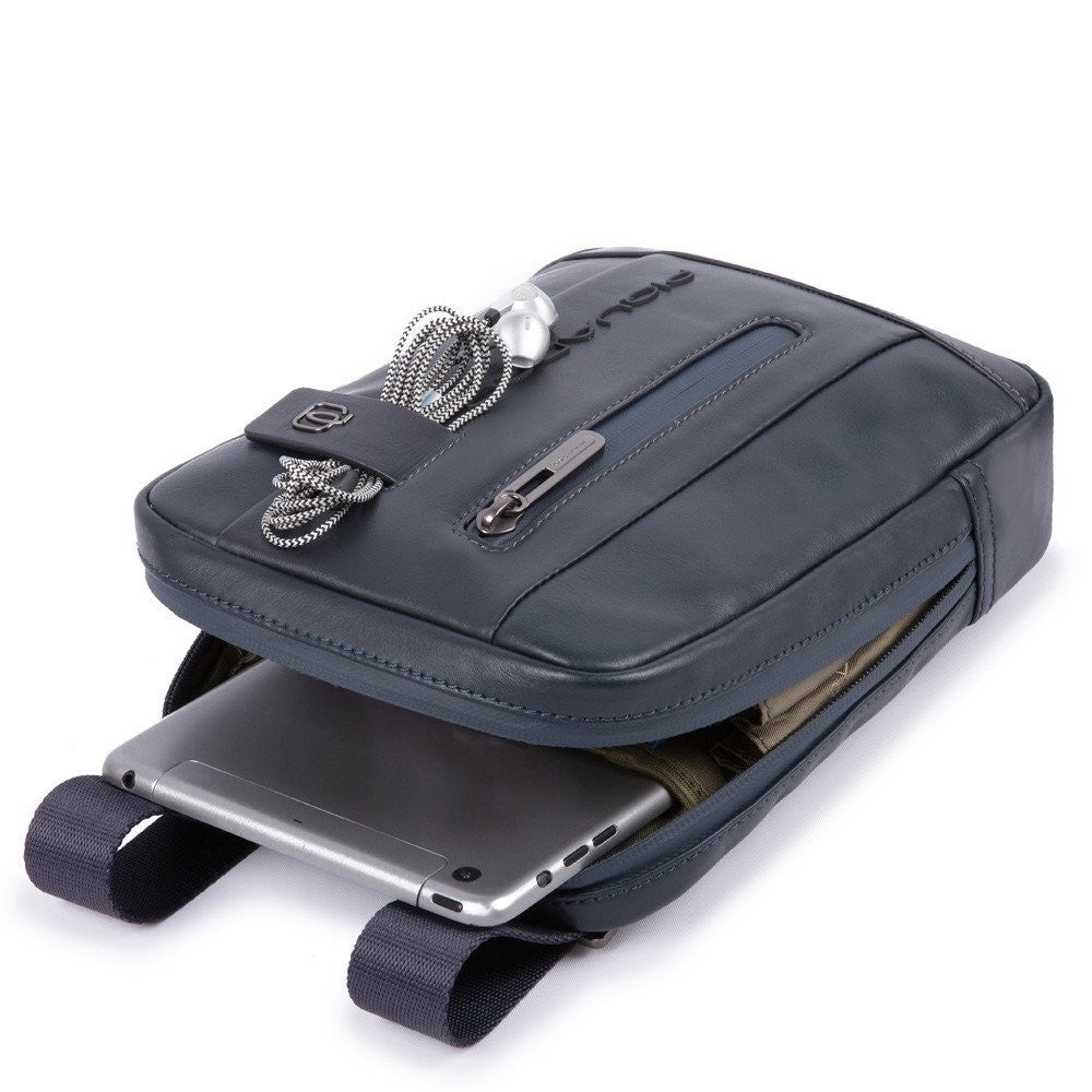 Piquadro borsello in pelle "Urban" Blu CA1816UB00.BLU