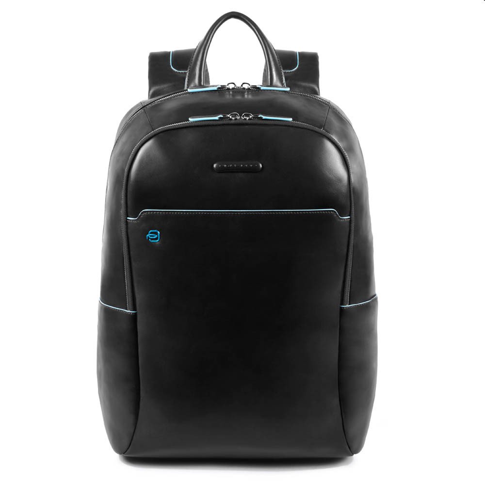 Piquadro zaino in pelle "Blue Square" Nero CA4762B2.N