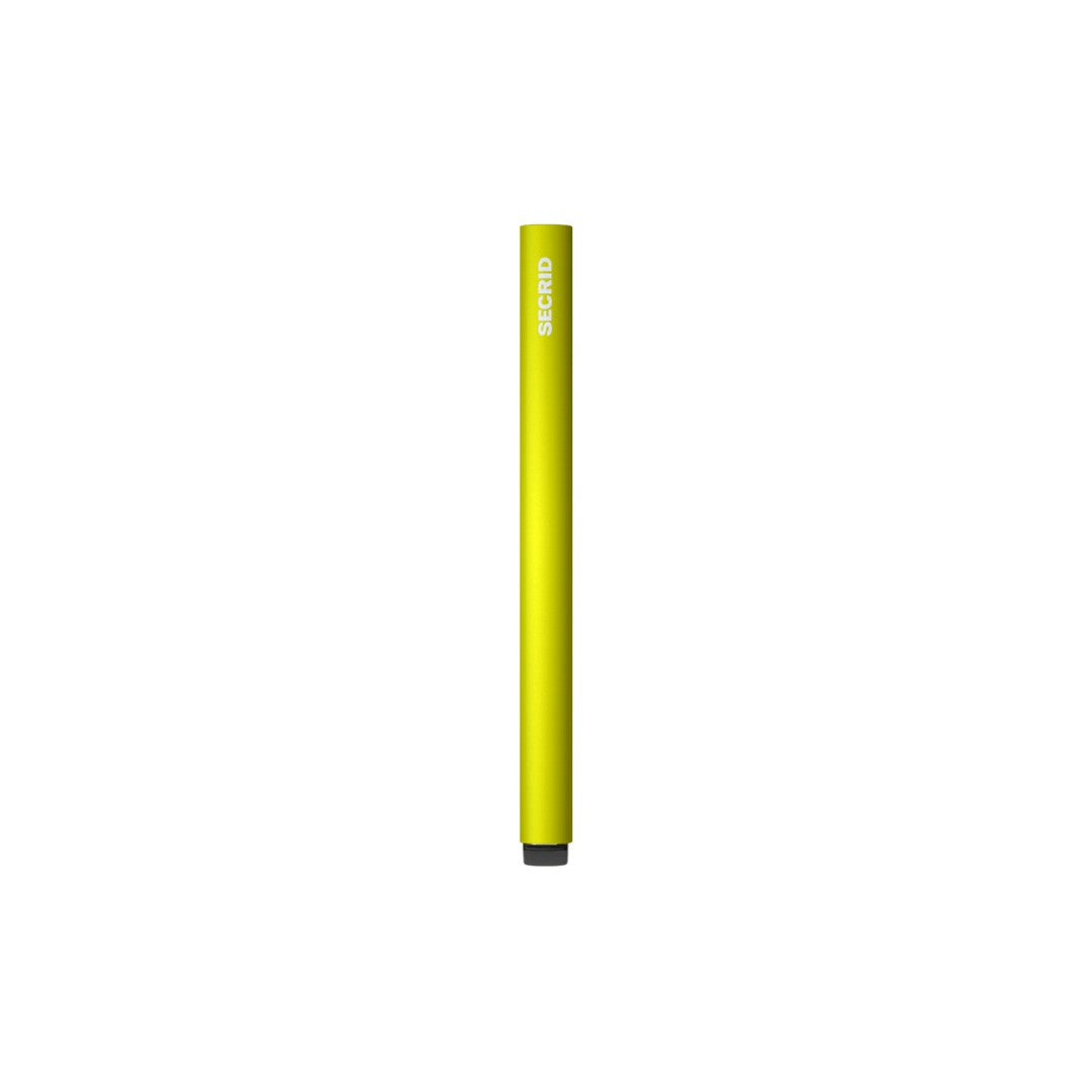 Secrid porta carte di credito in alluminio "Cardprotector" Giallo C.LIME