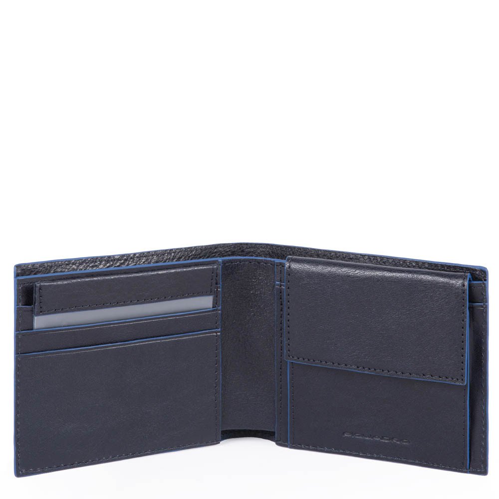 Piquadro portafogli in pelle "B2SR - Blue Square Special" PU4188B2SR.BLU