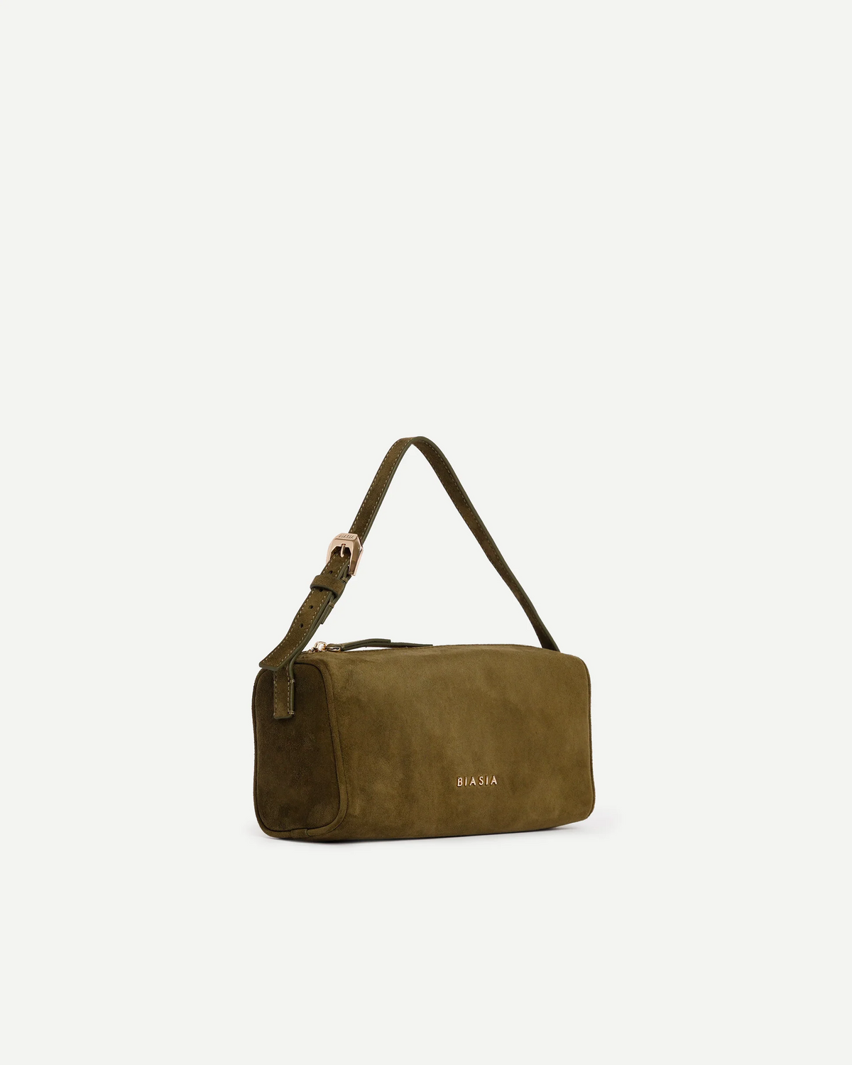 Biasia borsa a mano in pelle "Yuma" Verde BIBPA9S01.046 OLIVA