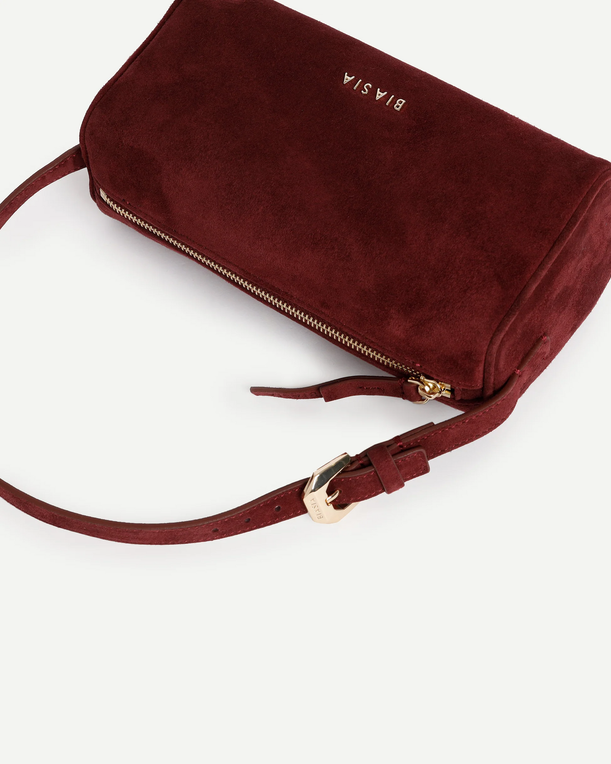 Biasia borsa a mano in pelle "Yuma" Bordeaux BIBPA9S01.069 BORDEAUX