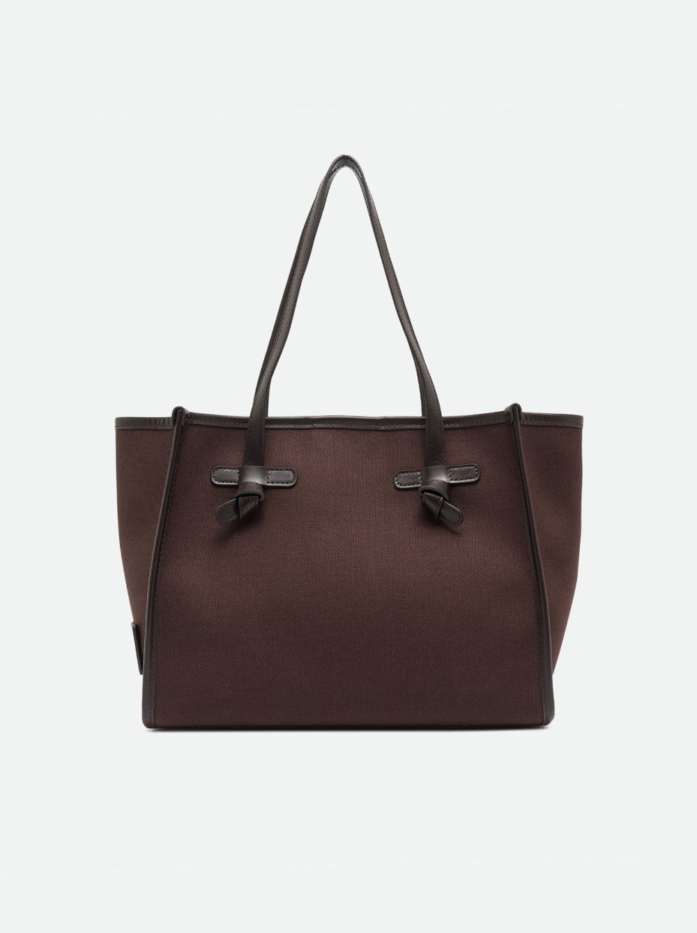 Gianni Chiarini borsa shopping in tessuto e pelle "Marcella" Marrone BS6849COMM-SE.14641 ESPRESSO
