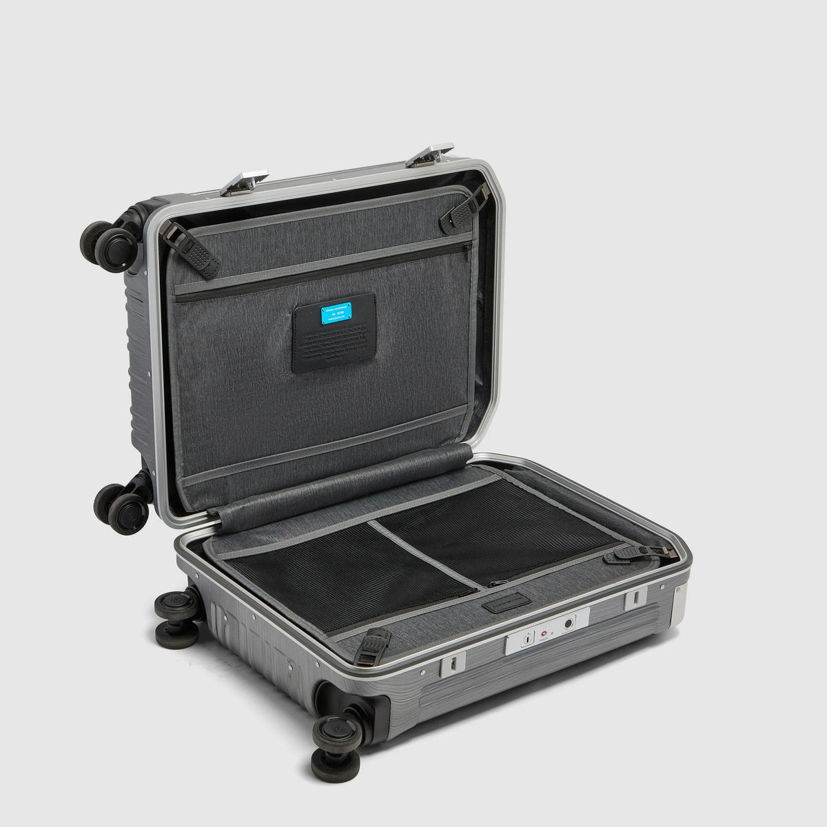 Piquadro trolley cabina con apertura biometrica in policarbonato "PQLM" Grigio BV7282PQLM.NCU