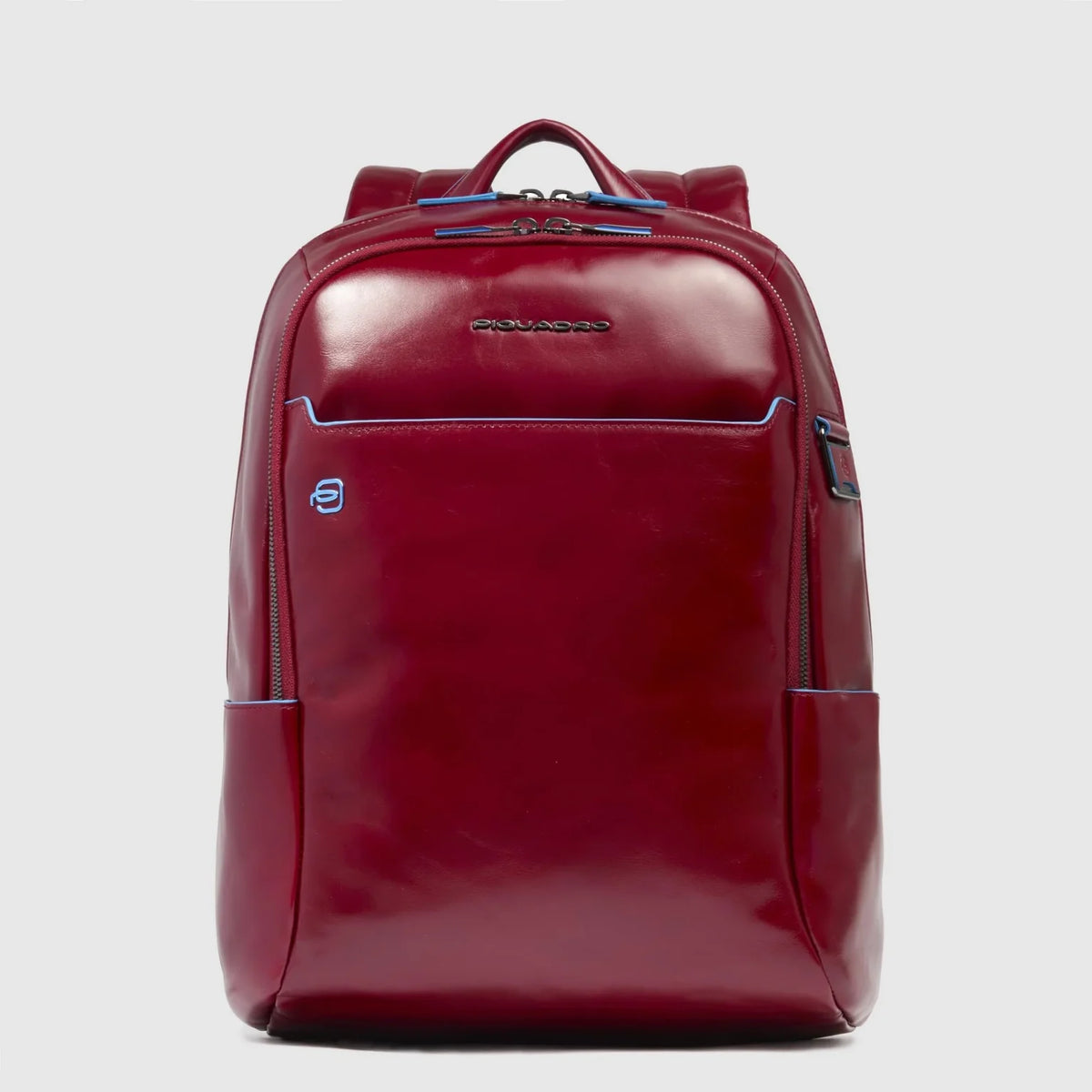 Piquadro zaino in pelle "Blue Square" Rosso CA3214B2.R