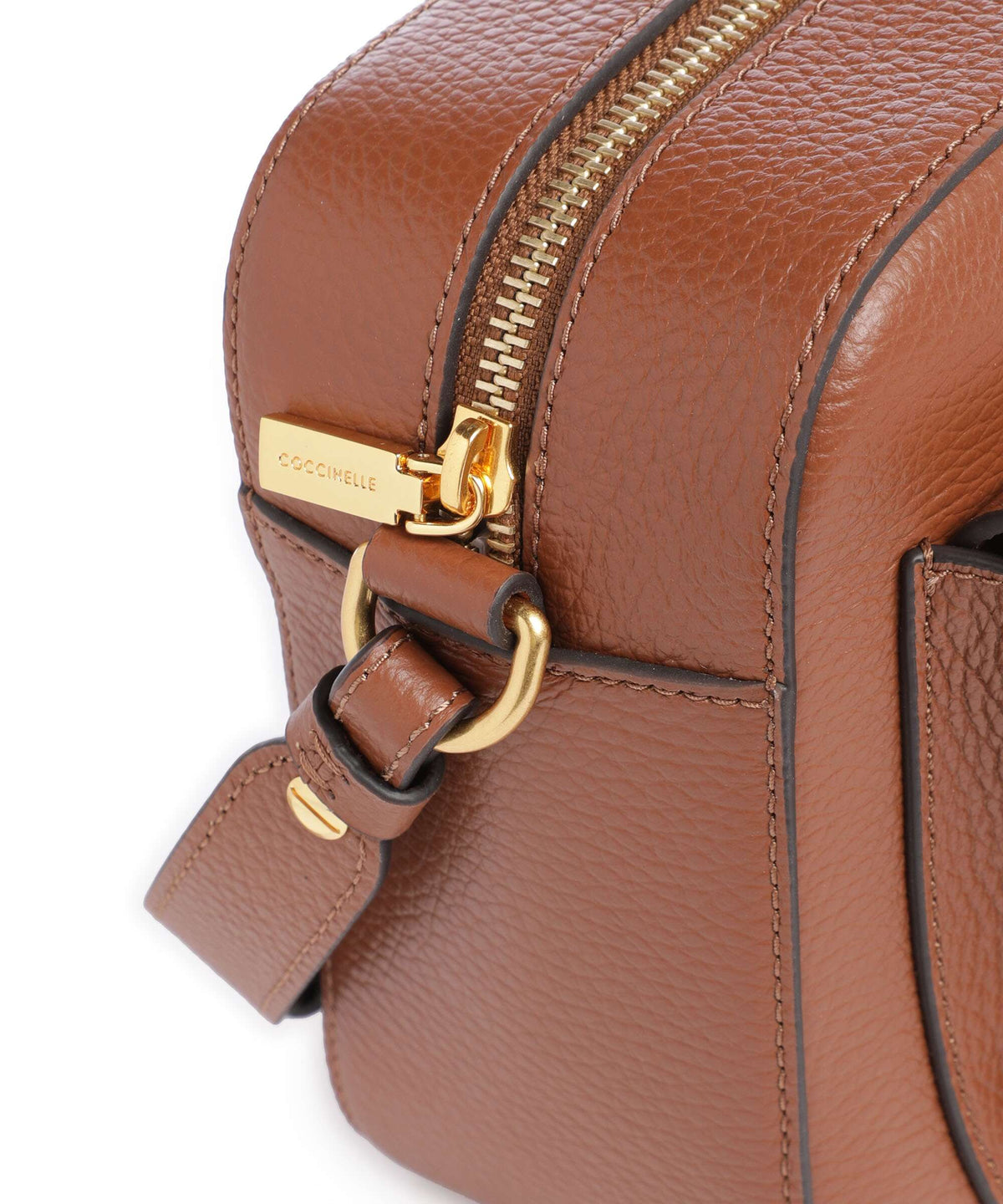 Coccinelle borsa a tracolla in pelle "Beat Soft" Cuoio E1MF6150601.W11 COGNAC