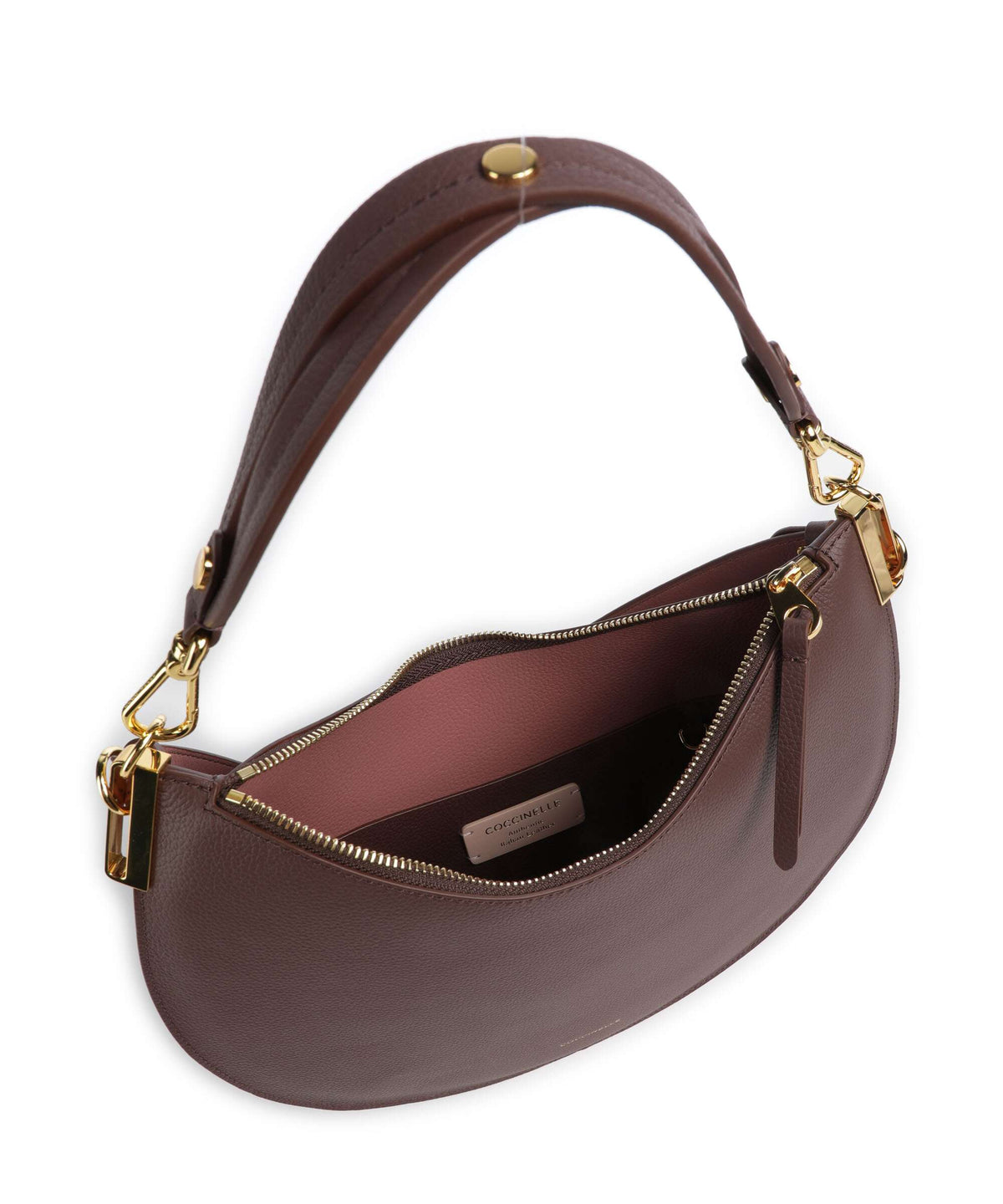 Coccinelle borsa a spalla in pelle "Sunup" Marrone E1QKF130201.953 BERRY-WINTER ROSE