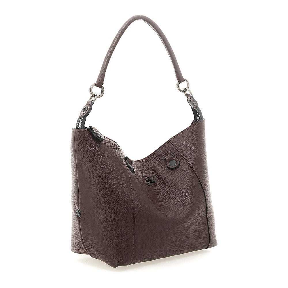 Gabs borsa a mano trasformabile in pelle "G3 PLUS M" Marrone 33T2/2428.1551 MOKA