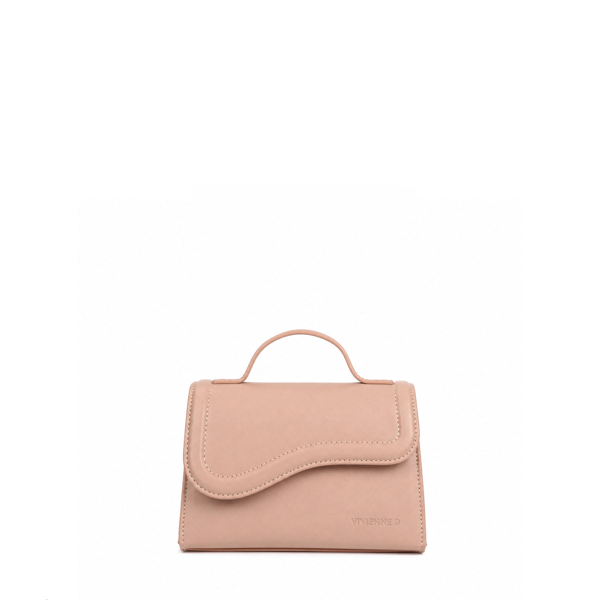 VIVIENNE D borsa a mano in ecopelle "Olivia" Rosa VFA001.ROSA