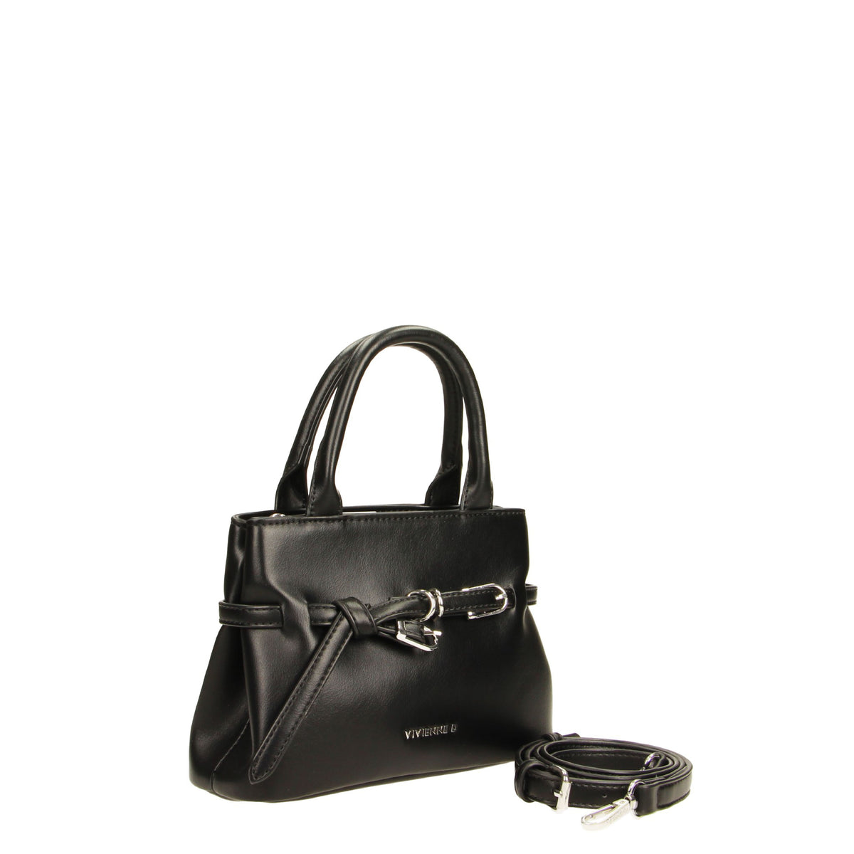 VIVIENNE D borsa a mano in ecopelle "Emma" Nero VOF003.NERO