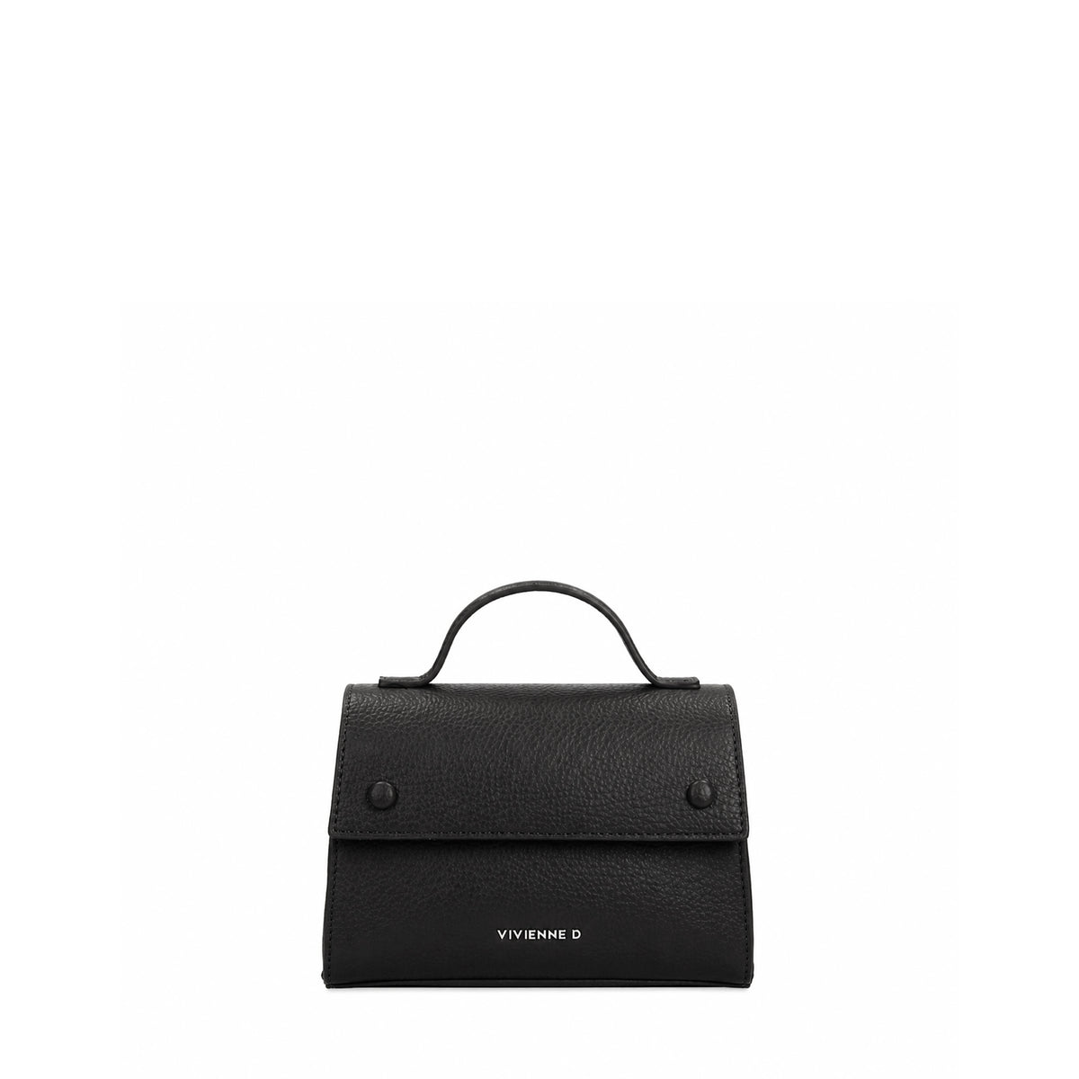 VIVIENNE D borsa a mano in ecopelle "Mia" Nero VRA004.NERO