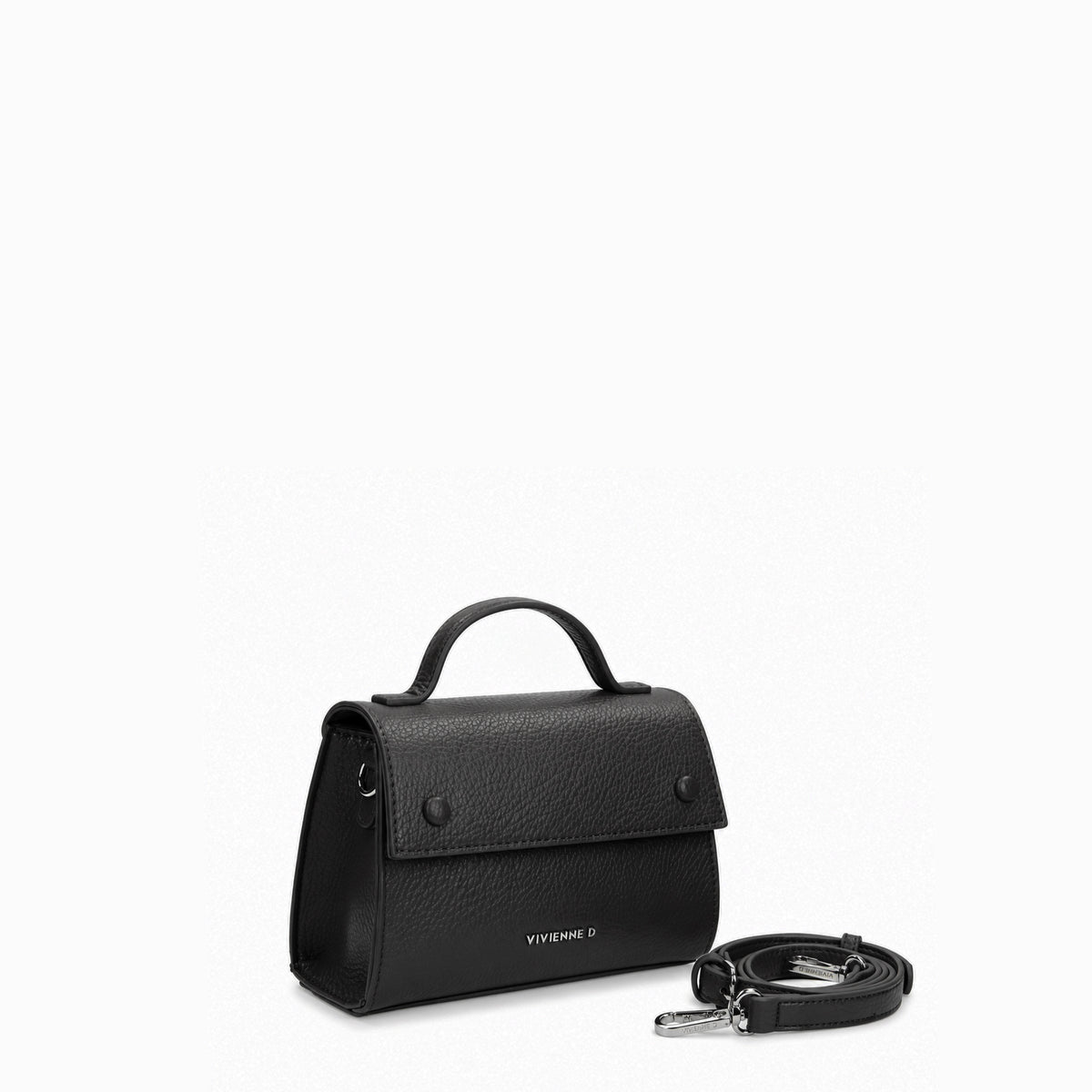 VIVIENNE D borsa a mano in ecopelle "Mia" Nero VRA004.NERO