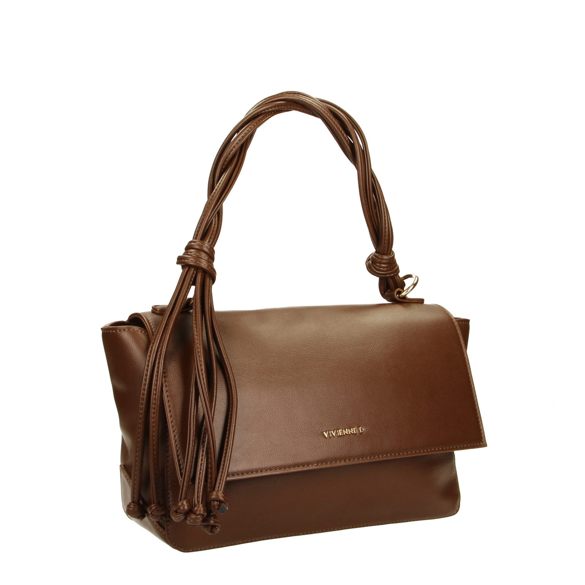 VIVIENNE D borsa a spalla in ecopelle "Sienna" Marrone VRO002.MARRONE