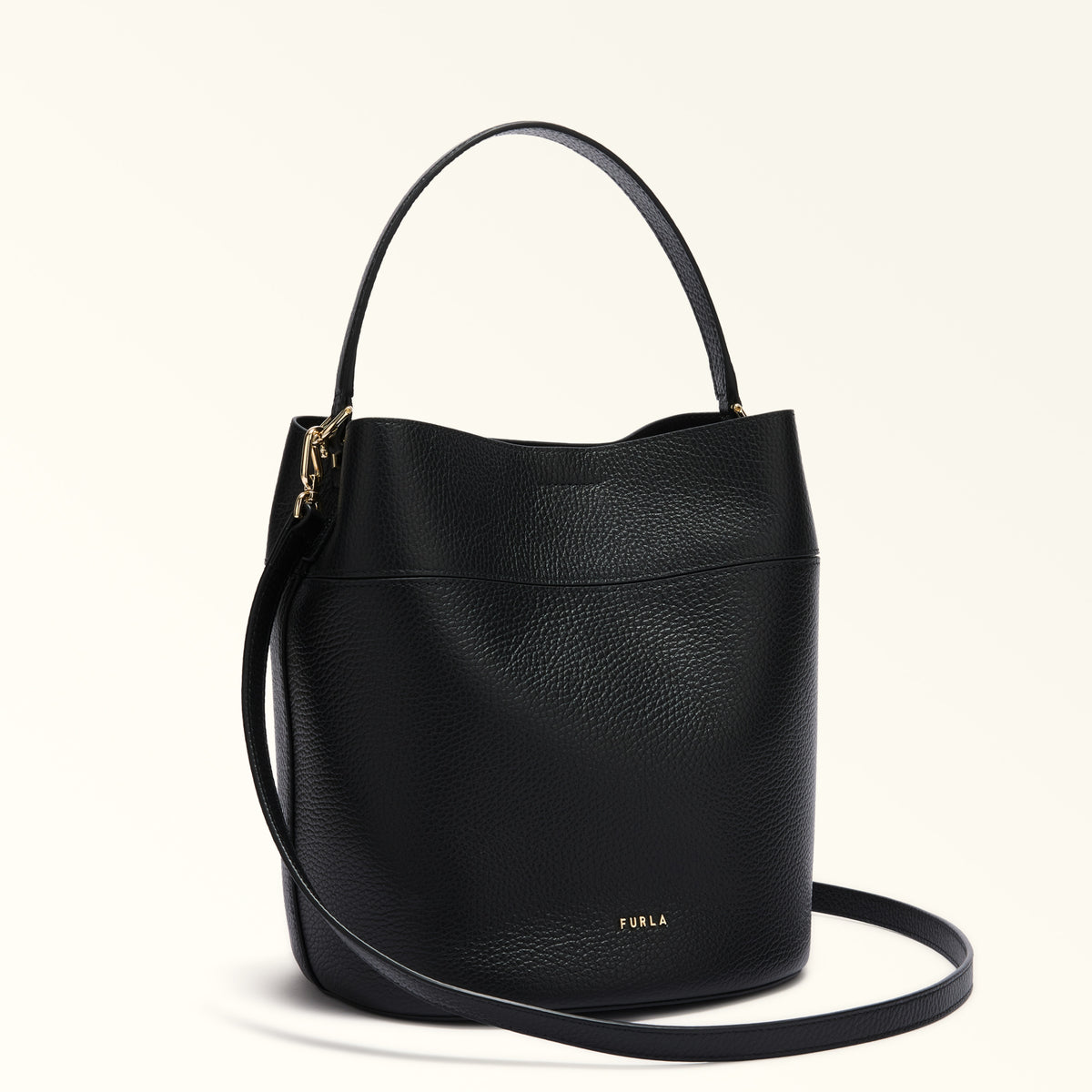 Furla borsa secchiello in pelle "Amelia" Nero WB01953.O6000 NERO