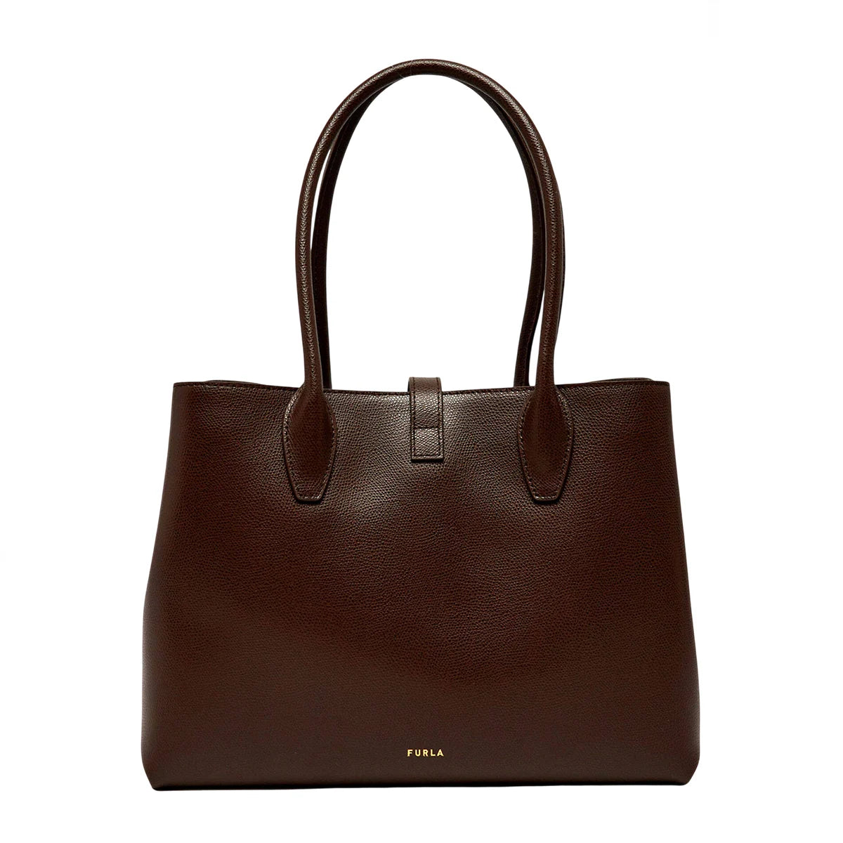 Furla borsa shopping in pelle "Goccia" Marrone WB01978.4284S ESPRESSO
